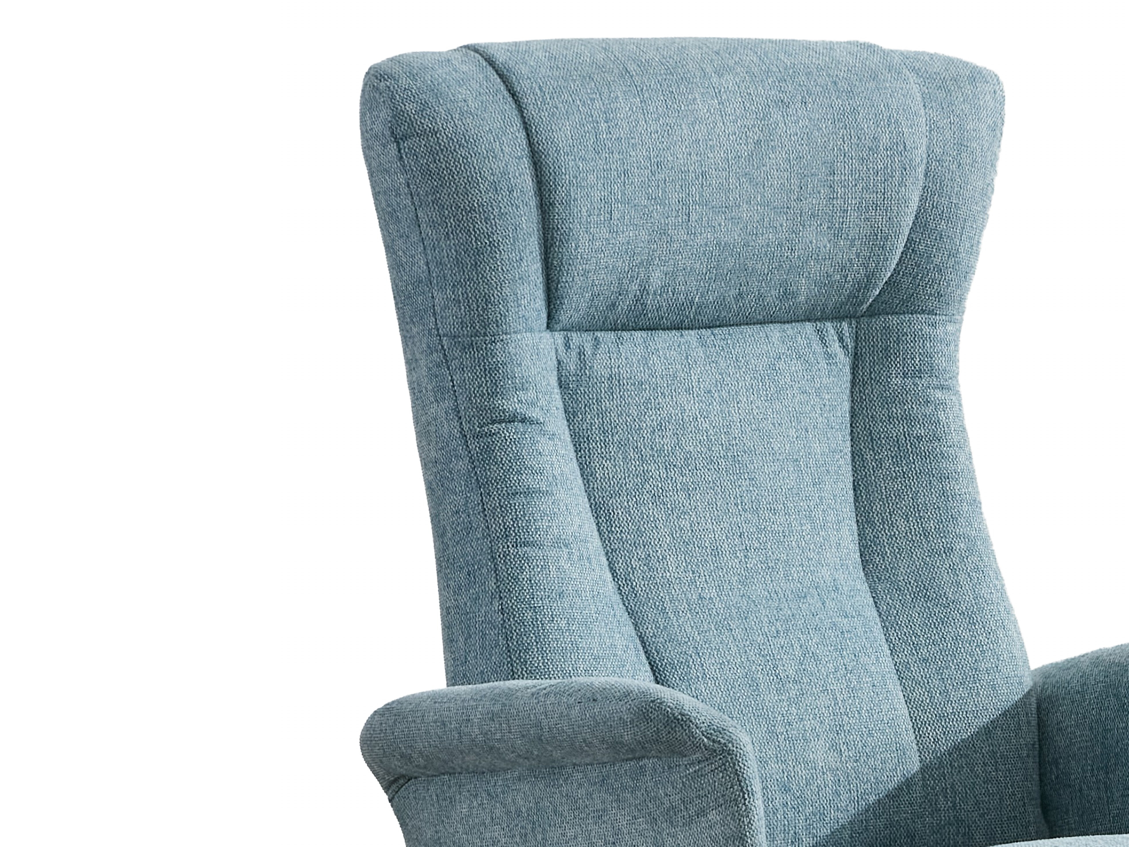 Armchair recliner Anaheim 126 (Light blue)