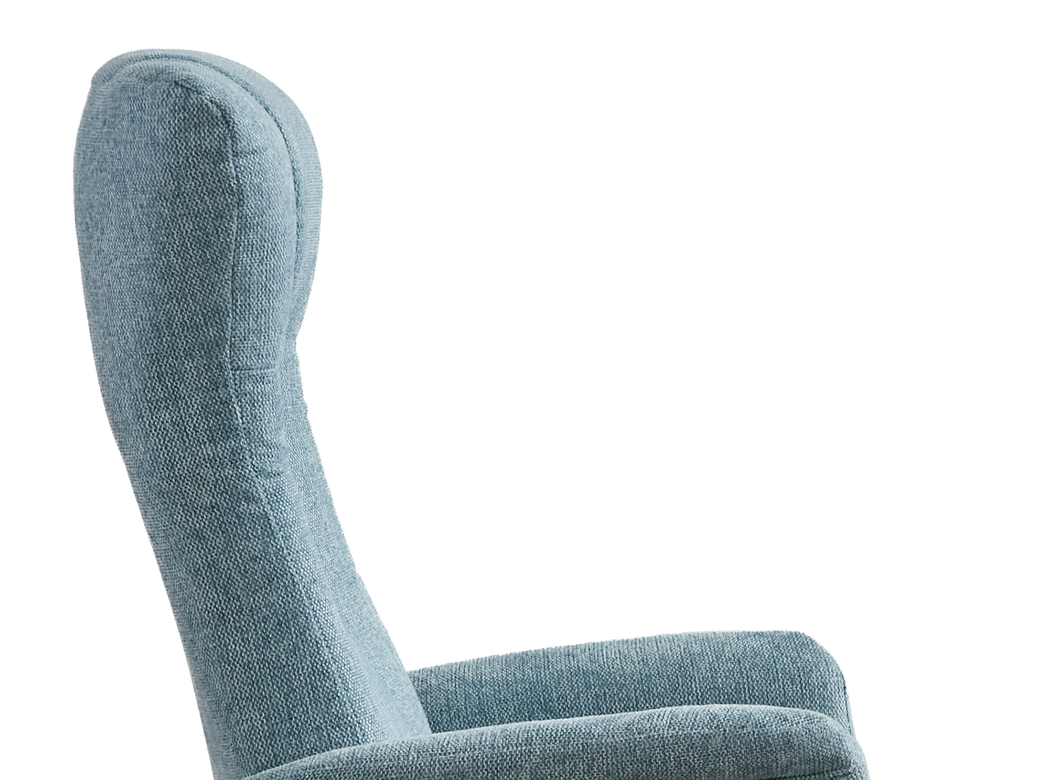 Armchair recliner Anaheim 126 (Light blue)