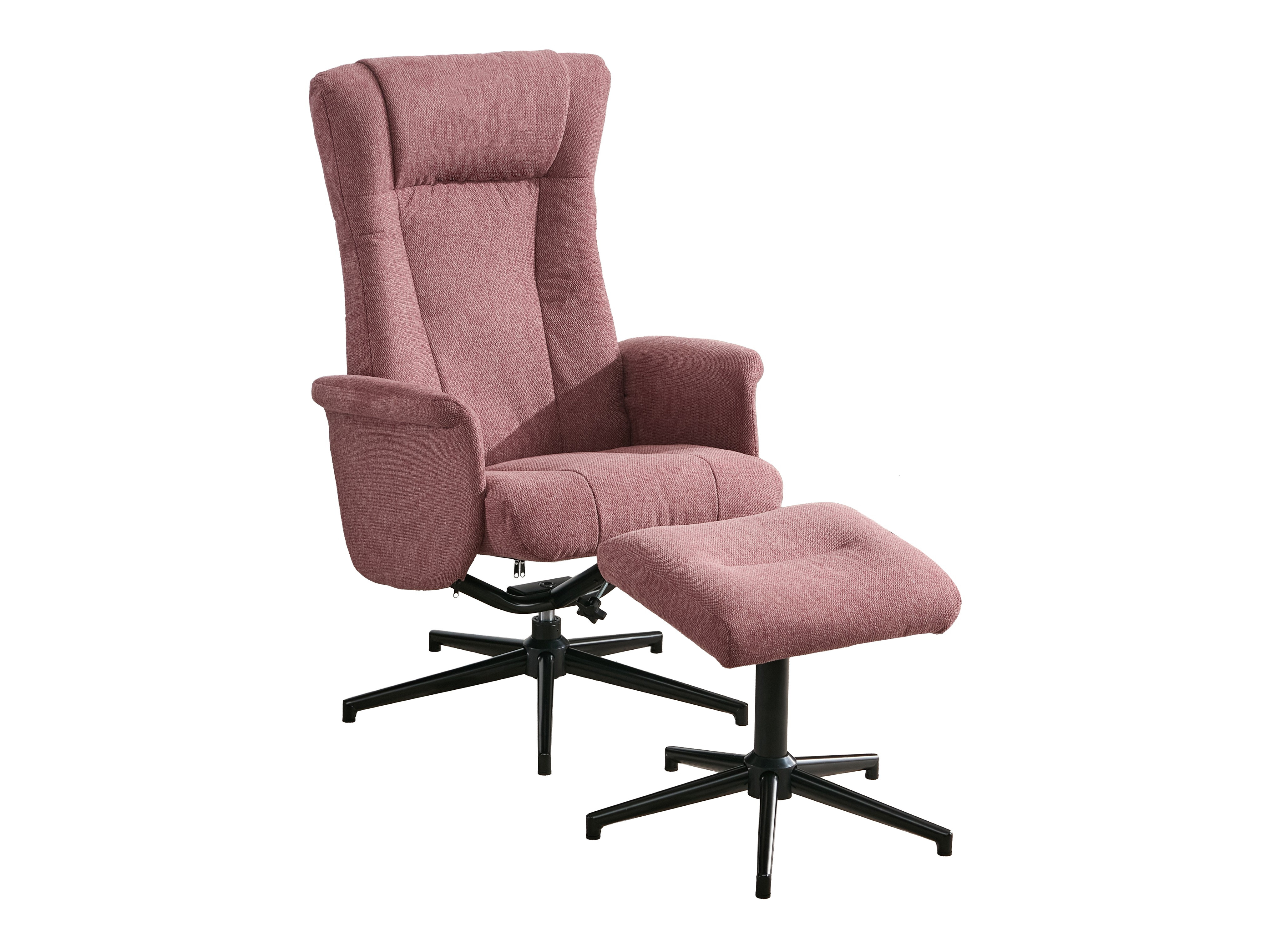 Armchair recliner Anaheim 126 (Pink)