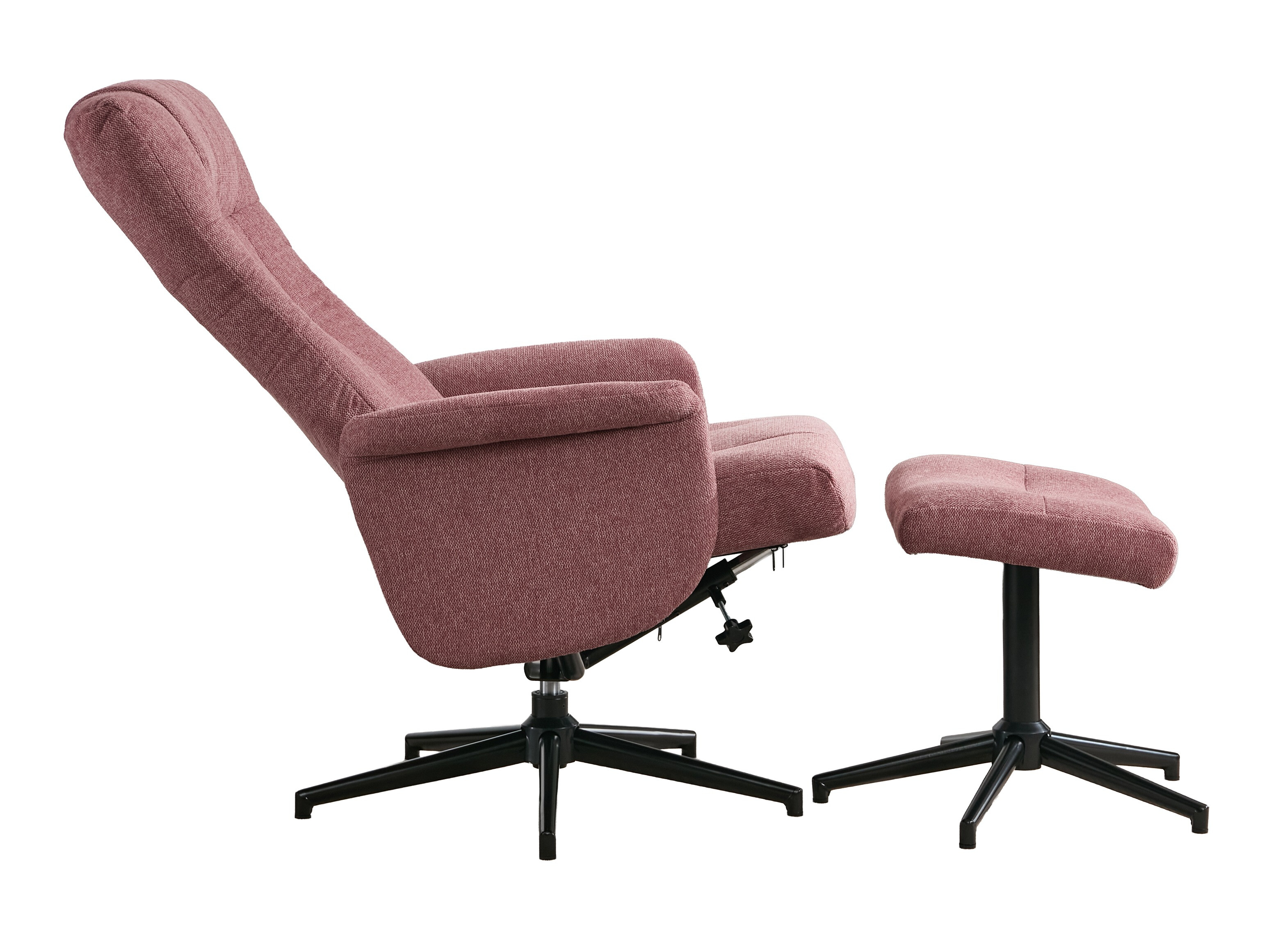 Armchair recliner Anaheim 126 (Pink)