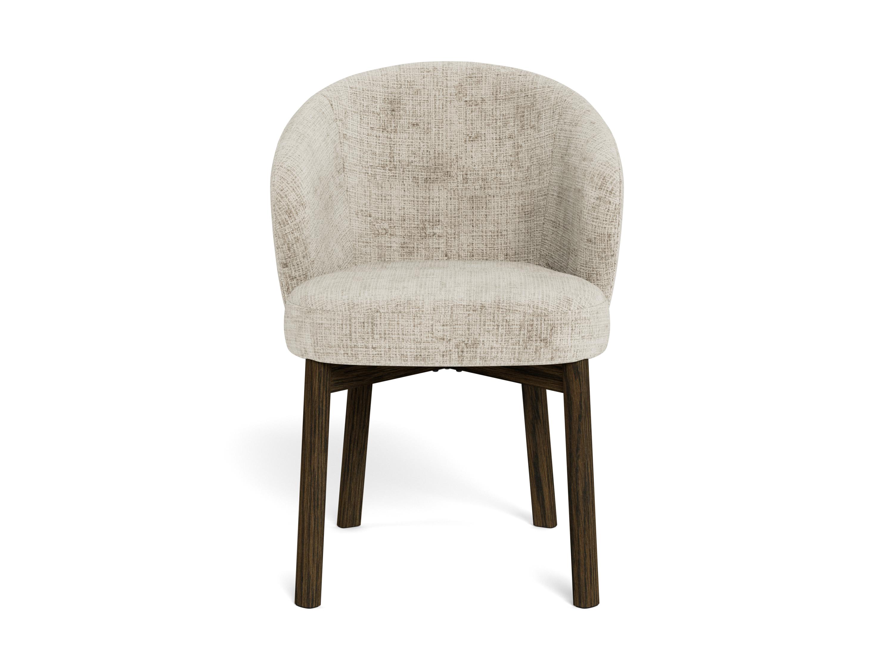 Chair Norsica 1001 (Beige + Dark brown)