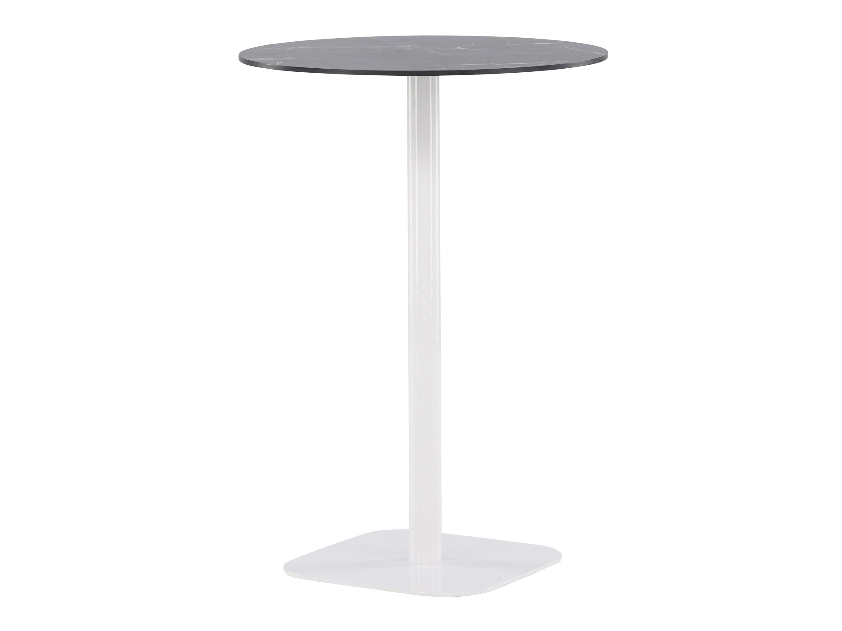 Outdoor bar table Dallas 5201 (White + Black)