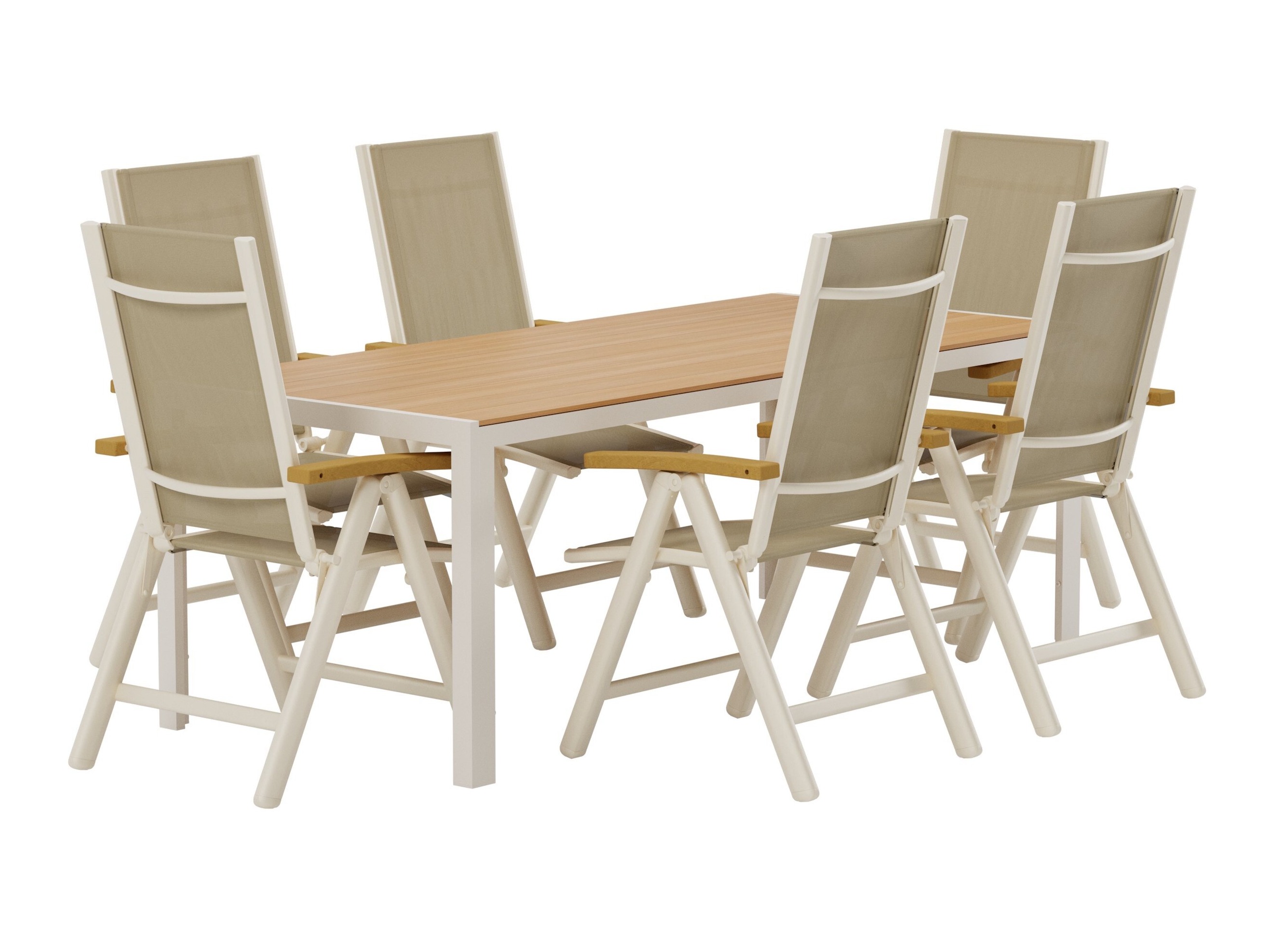 Table and chairs set Dallas 5205