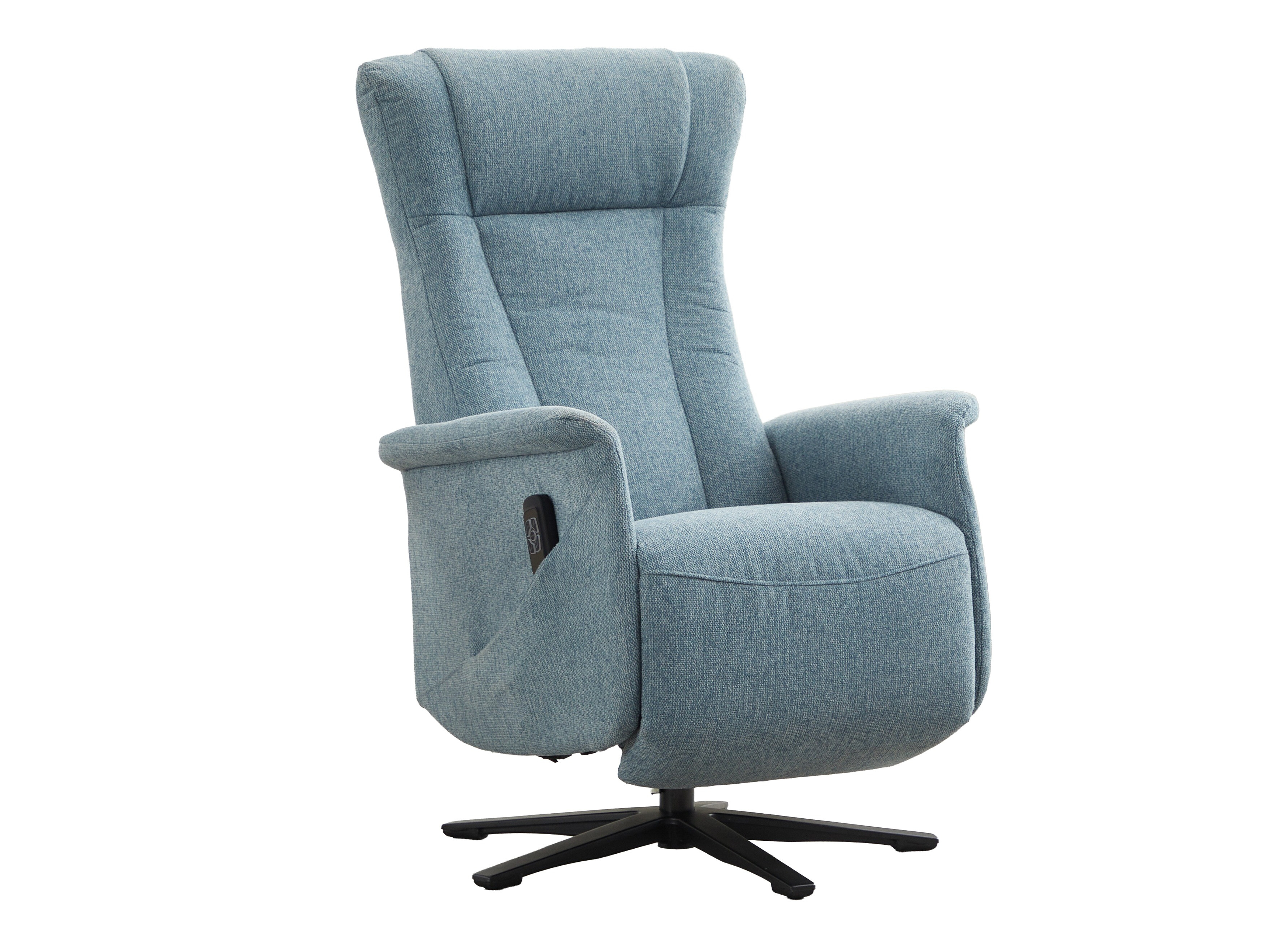 Armchair recliner Anaheim 127 (Light blue)