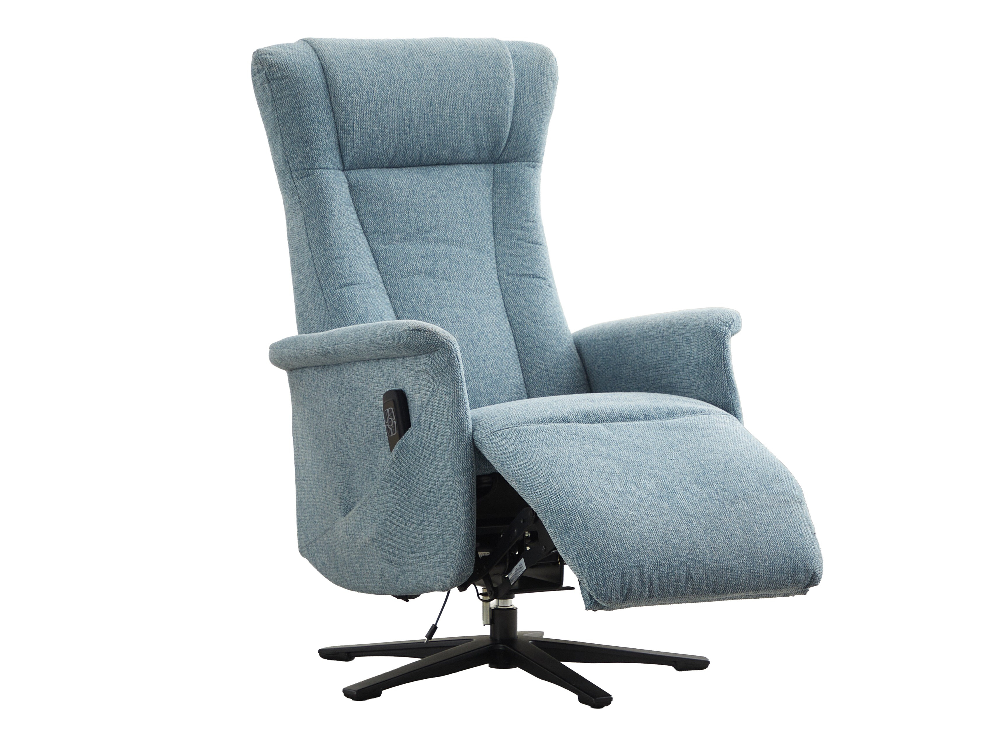 Armchair recliner Anaheim 127 (Light blue)