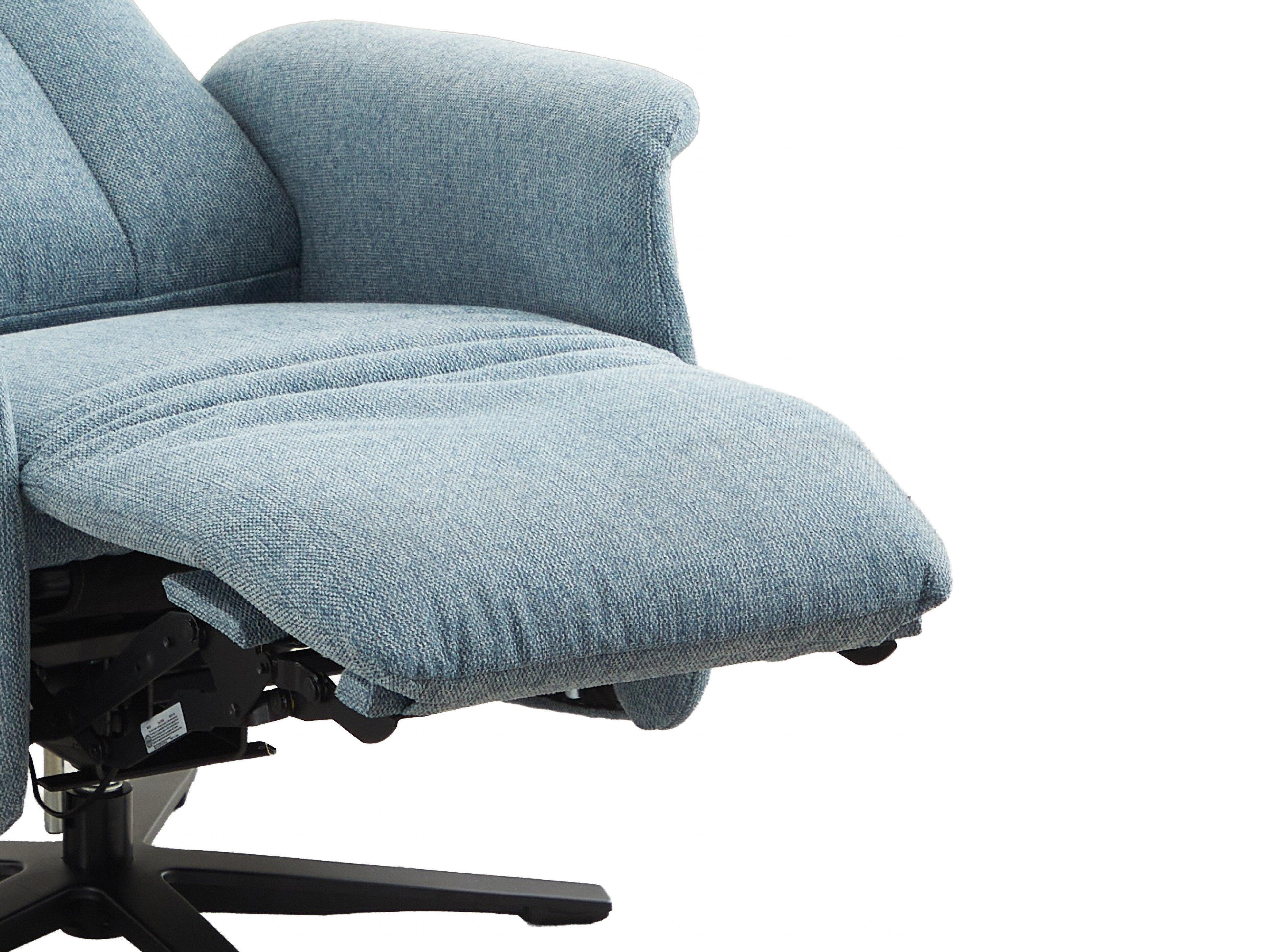 Armchair recliner Anaheim 127 (Light blue)