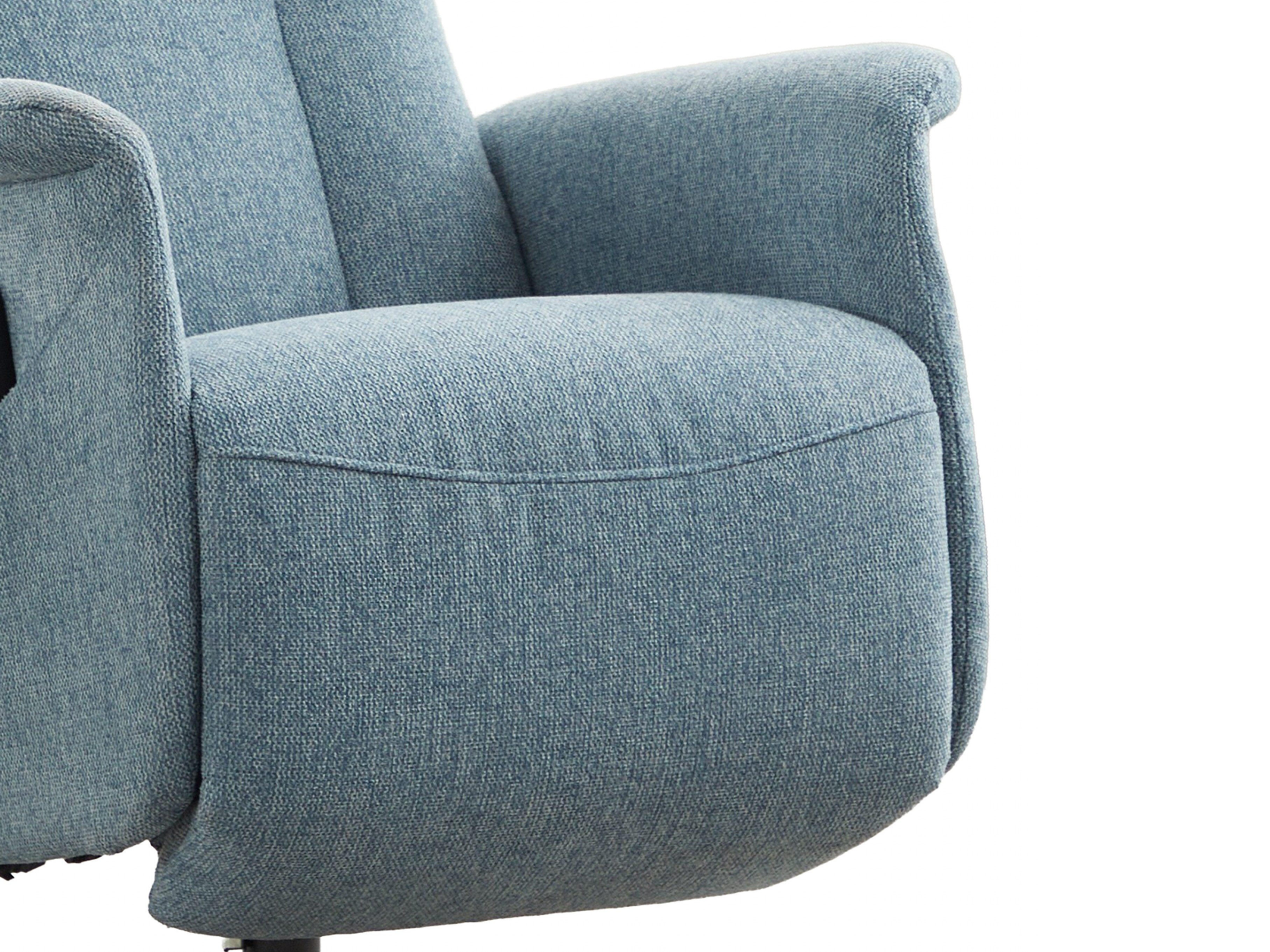 Armchair recliner Anaheim 127 (Light blue)