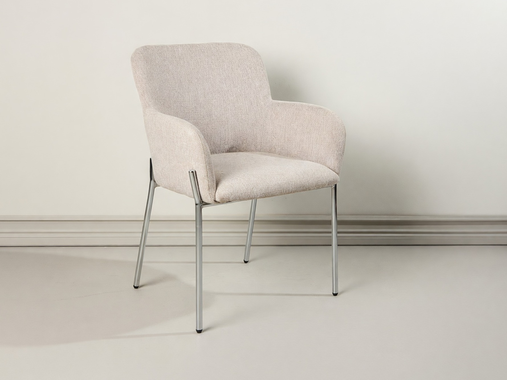 Chair Dallas 5224 (Silver + Beige)