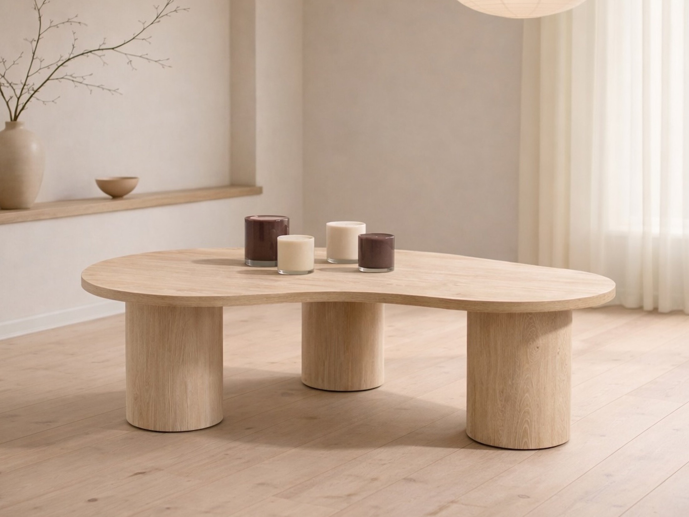 Coffee table Dallas 5282 (Light brown)