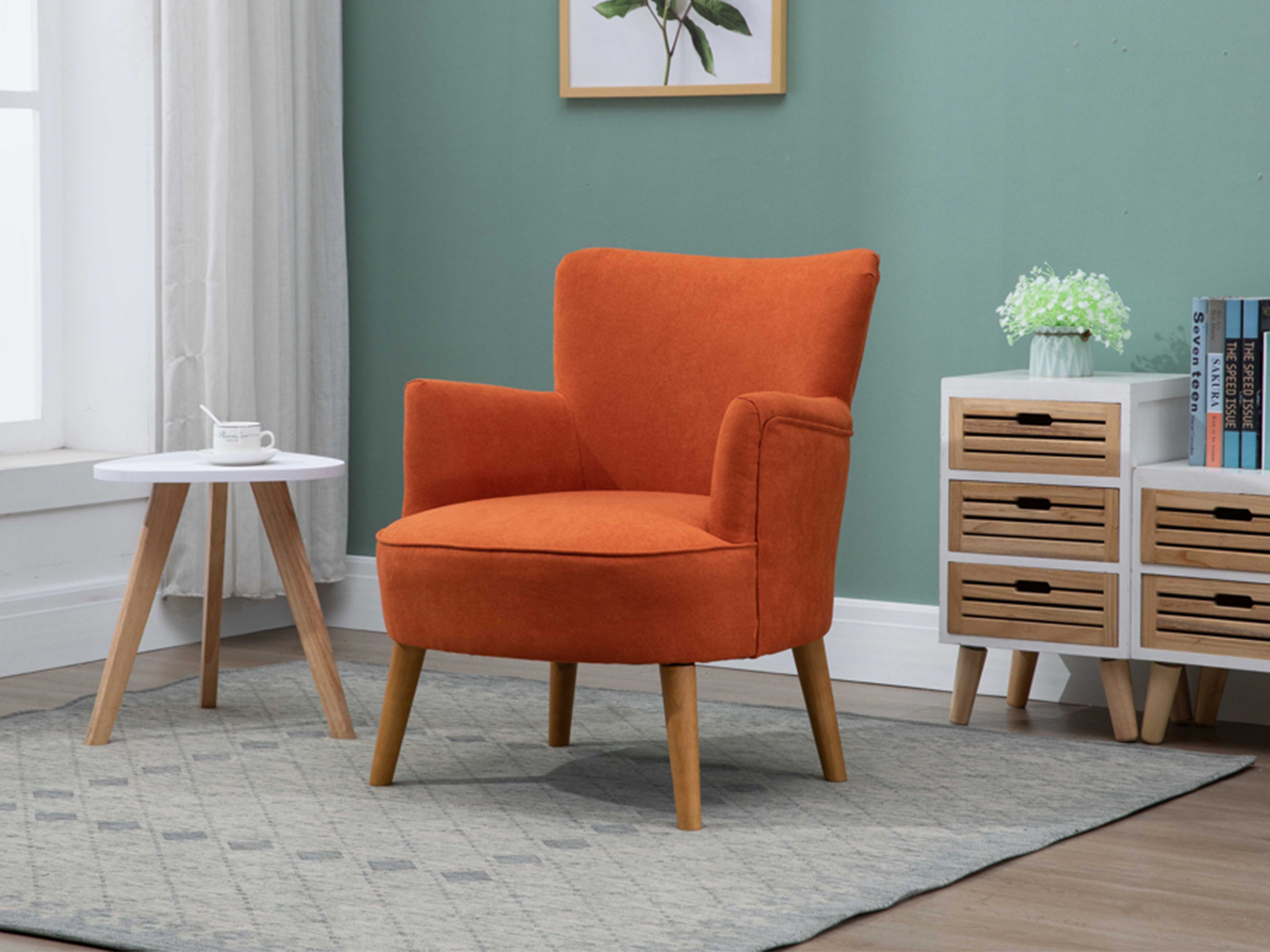 Armchair Anaheim 129 (Orange)