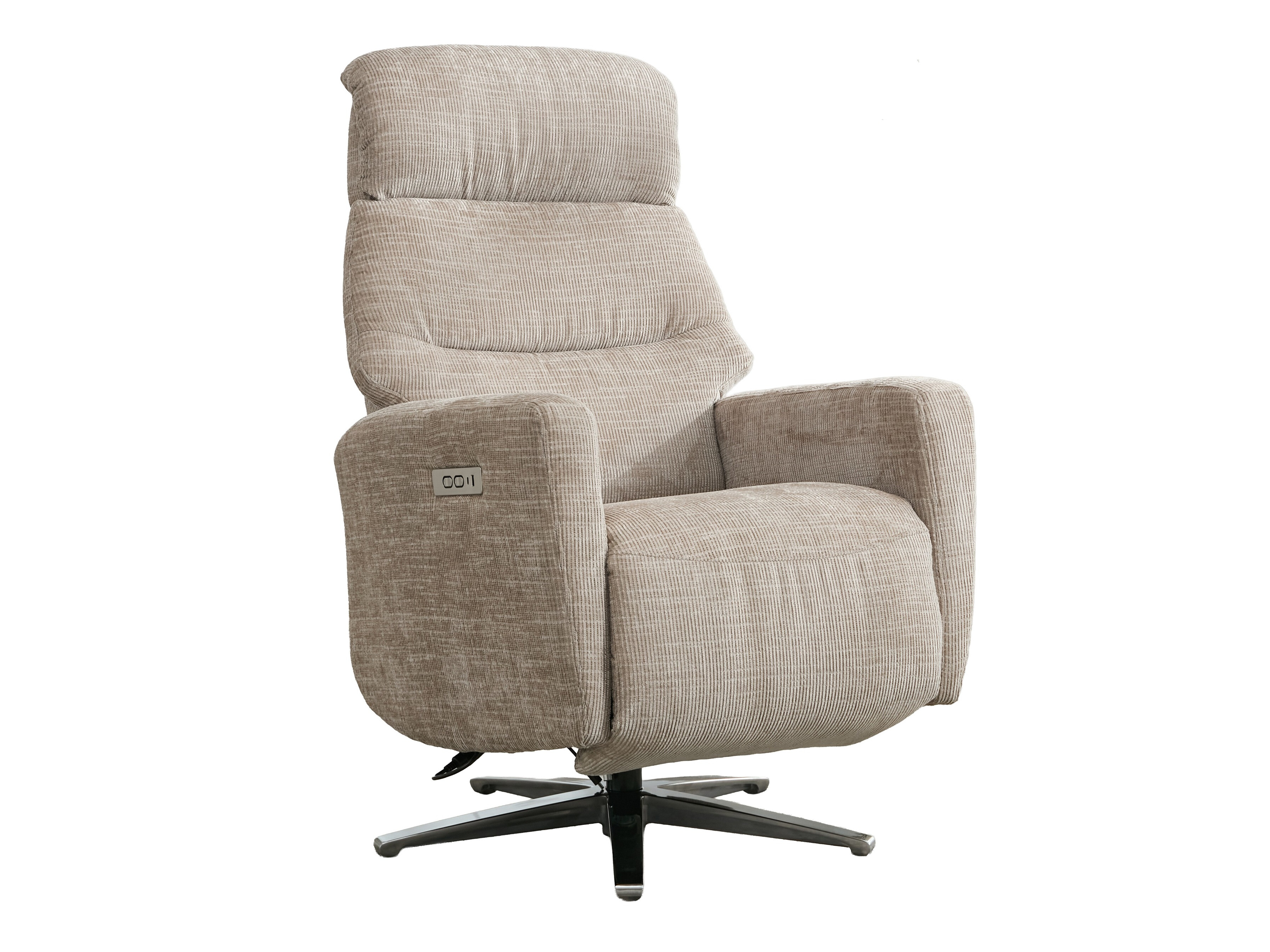 Armchair recliner Anaheim 130 (Light brown)