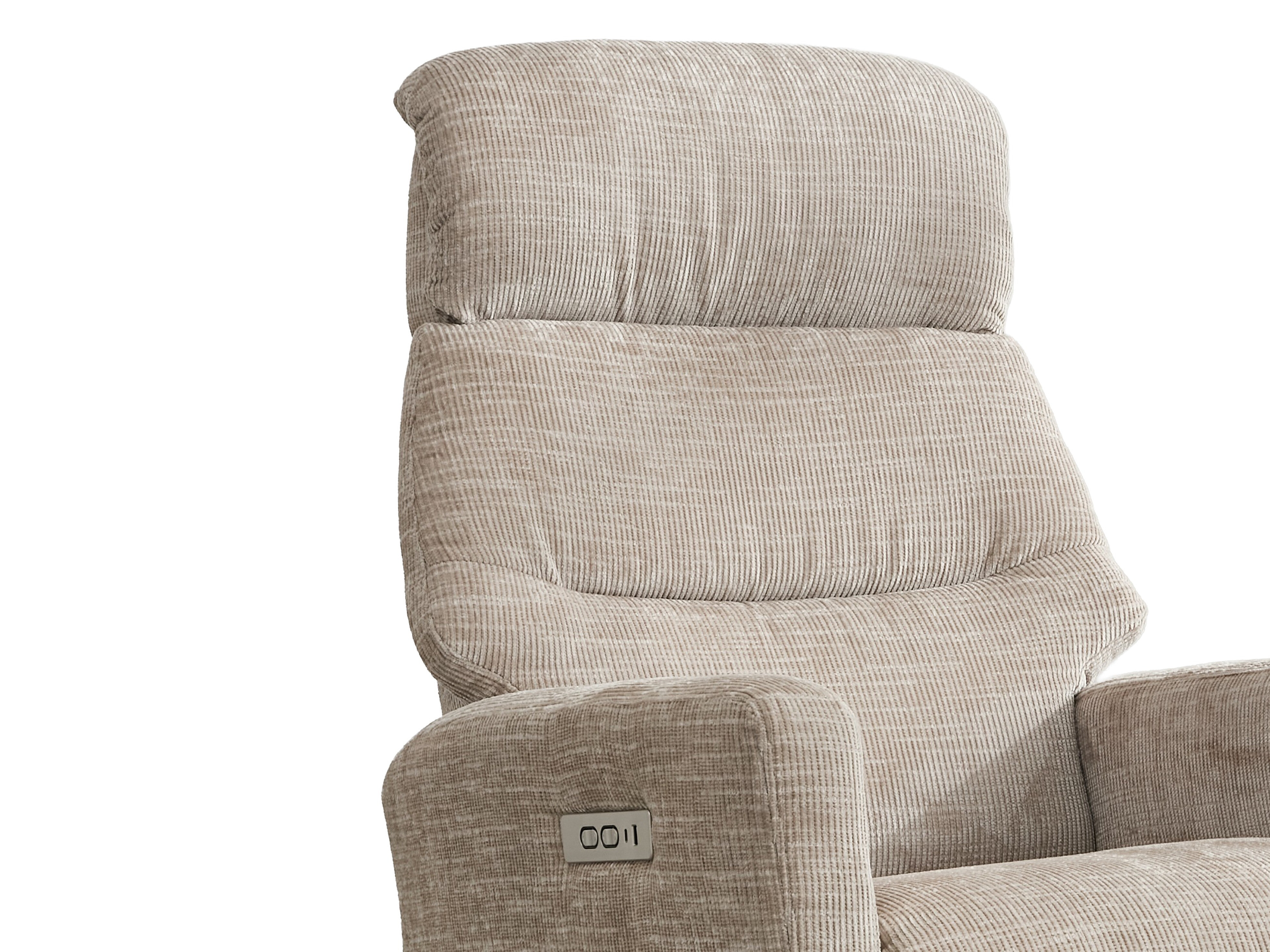Armchair recliner Anaheim 130 (Light brown)