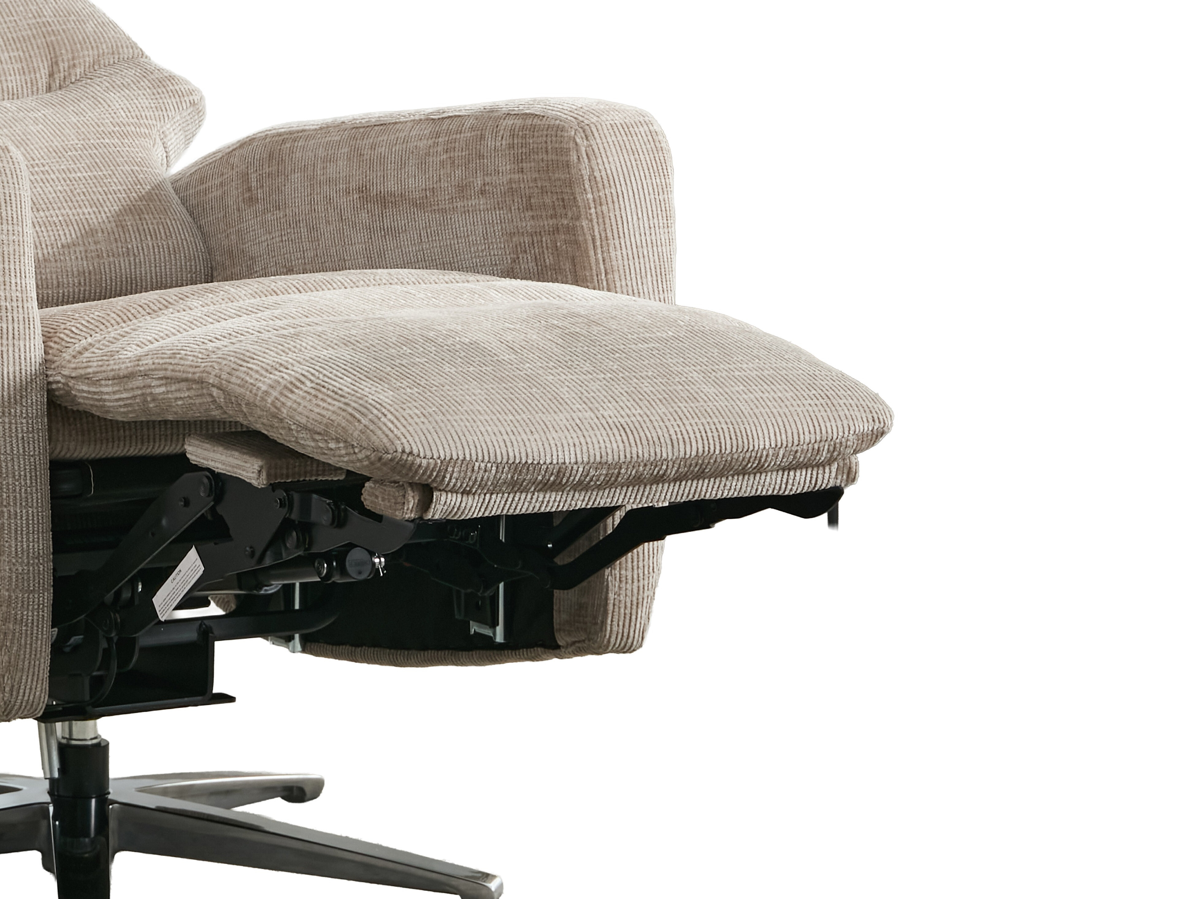 Armchair recliner Anaheim 130 (Light brown)