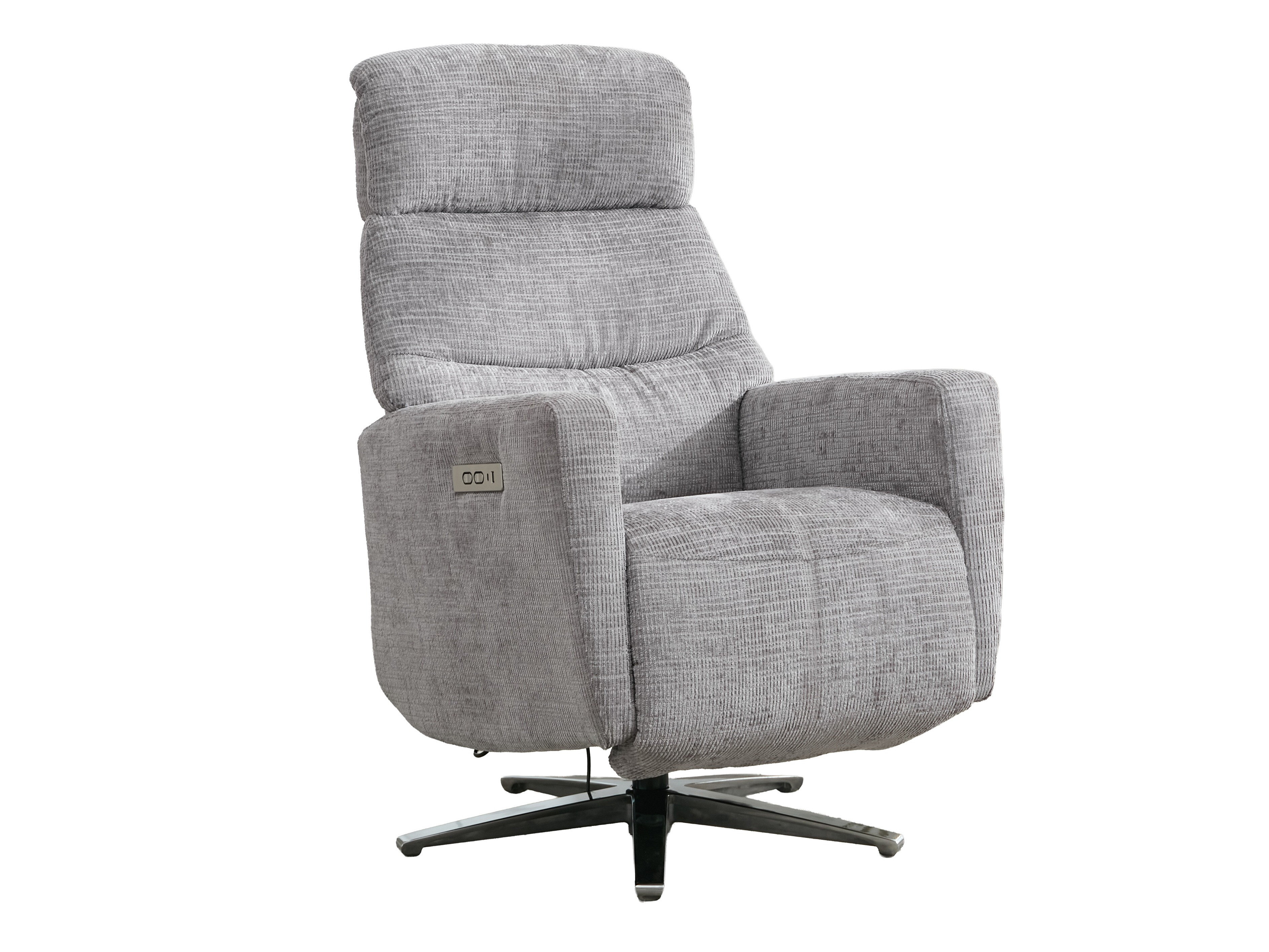 Armchair recliner Anaheim 130 (Light grey)