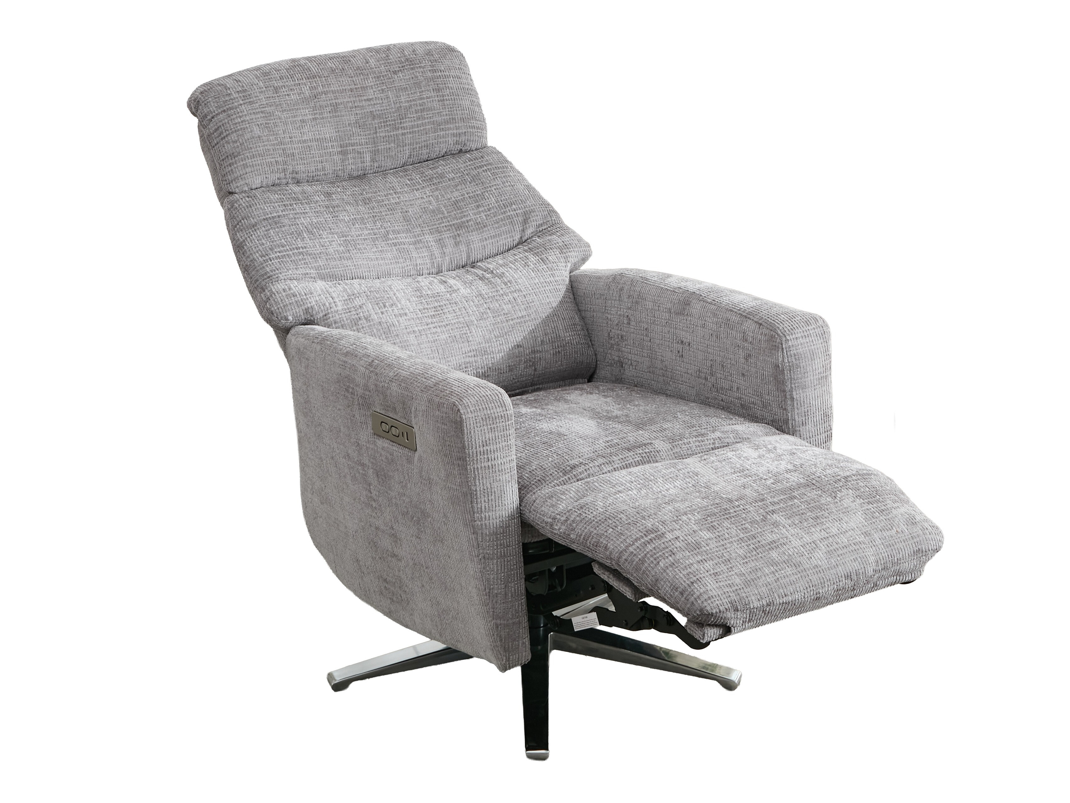 Armchair recliner Anaheim 130 (Light grey)