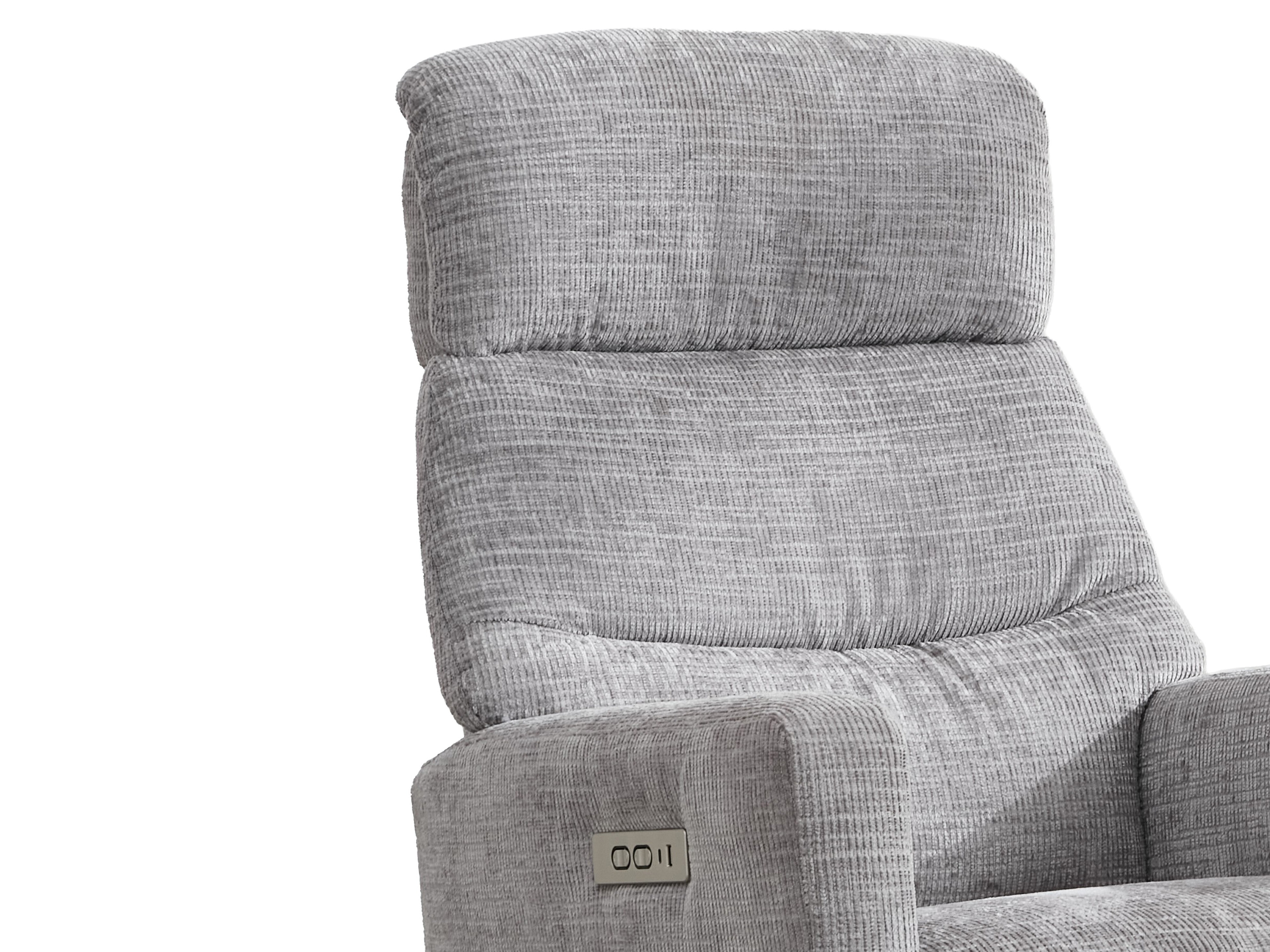 Armchair recliner Anaheim 130 (Light grey)