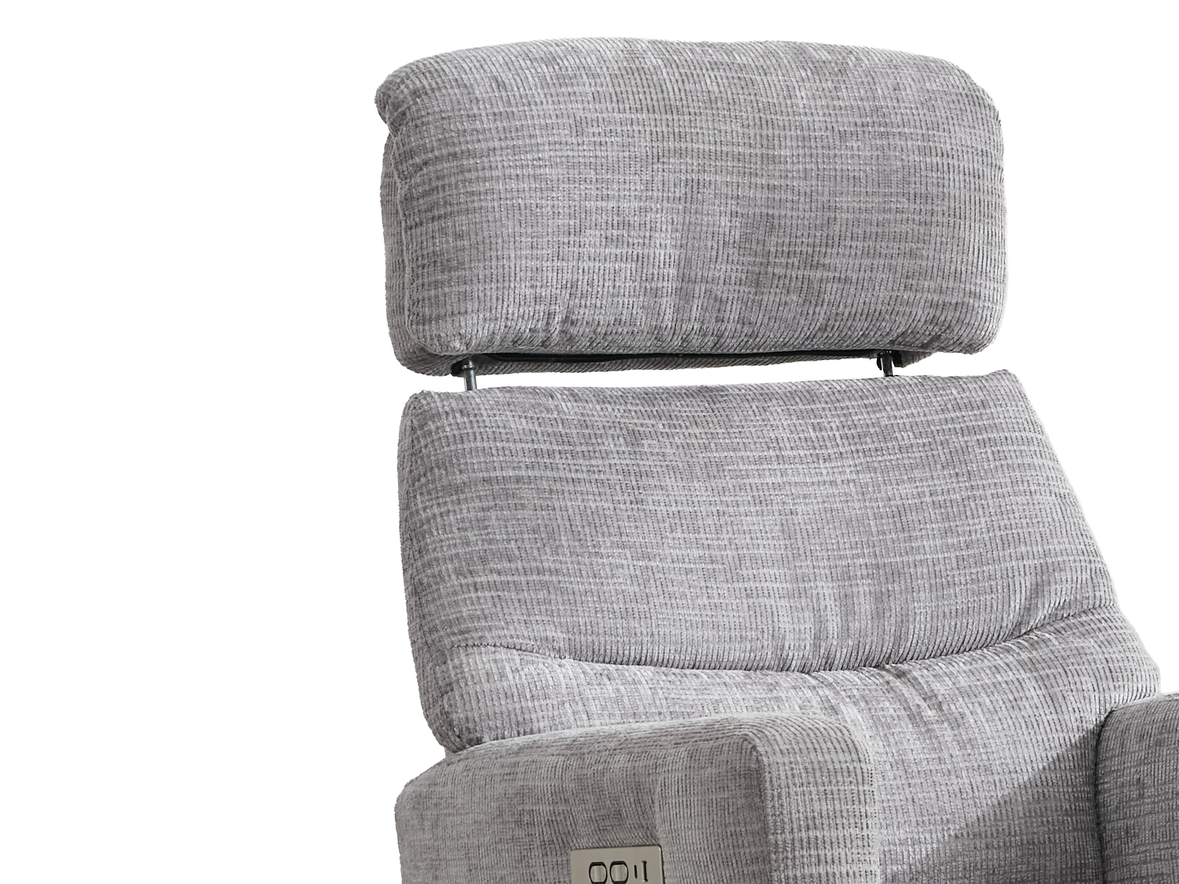 Armchair recliner Anaheim 130 (Light grey)