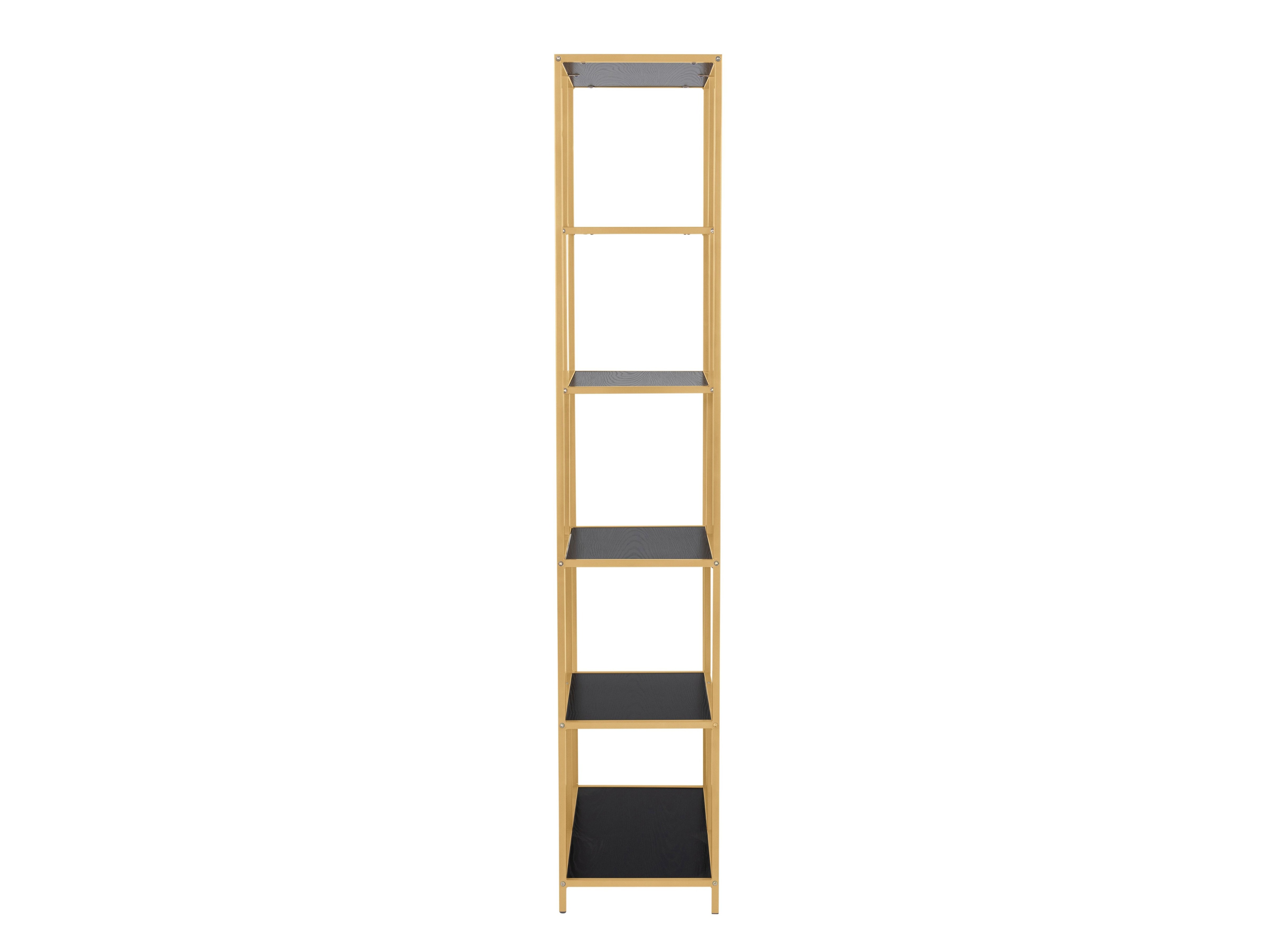 Bookcase Norsica Sevferi 104 (Golden + Black ash)