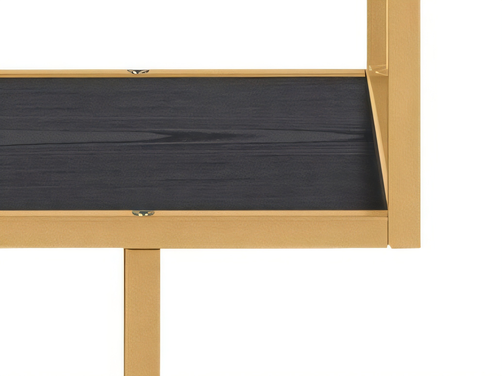 Bookcase Norsica Sevferi 104 (Golden + Black ash)