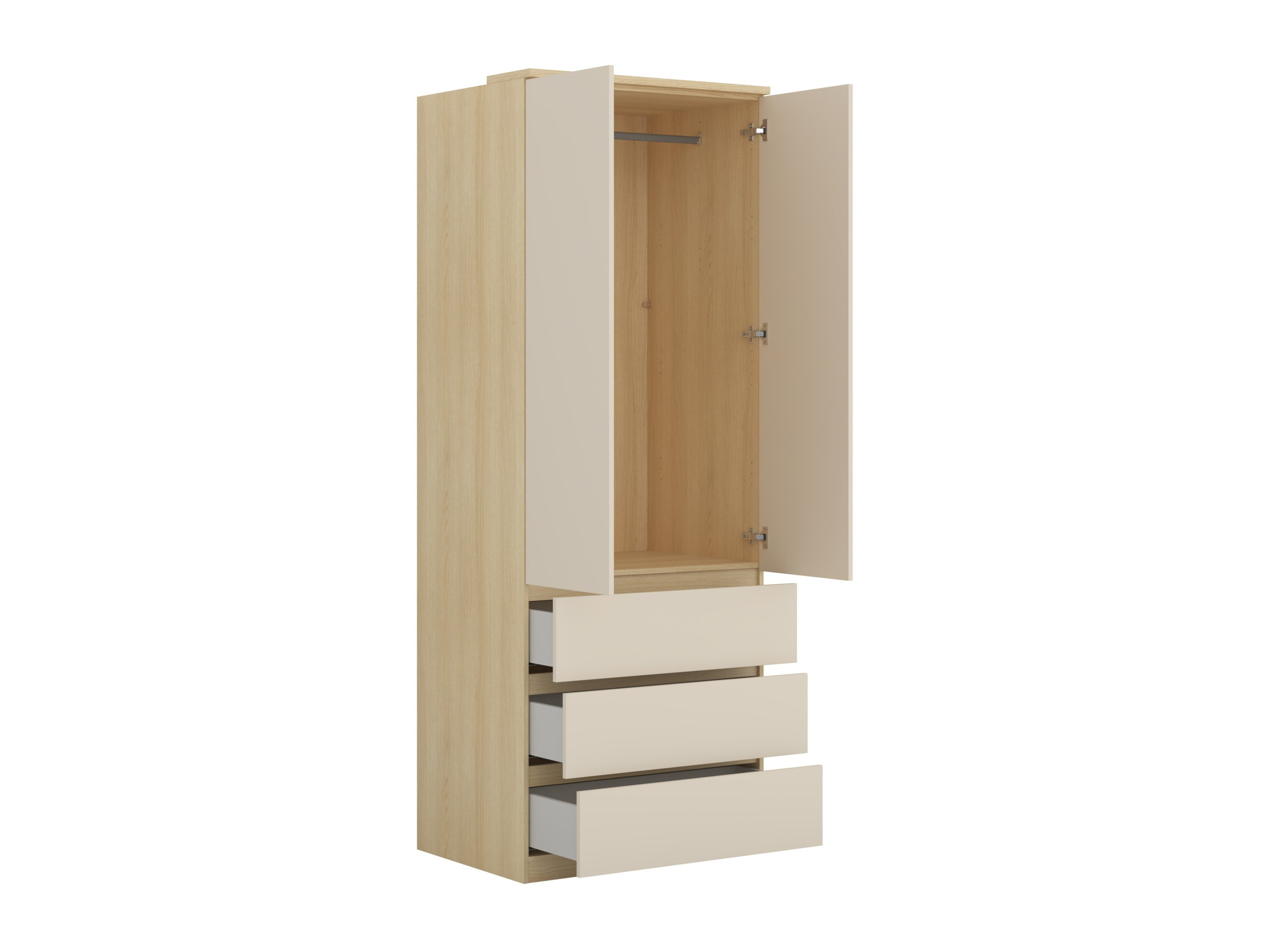 Furniture set Nolcala 123 (Oak + Beige)