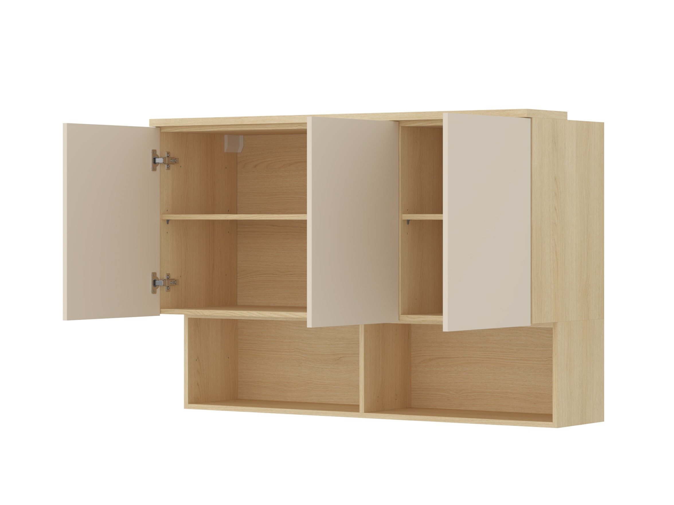 Furniture set Nolcala 123 (Oak + Beige)