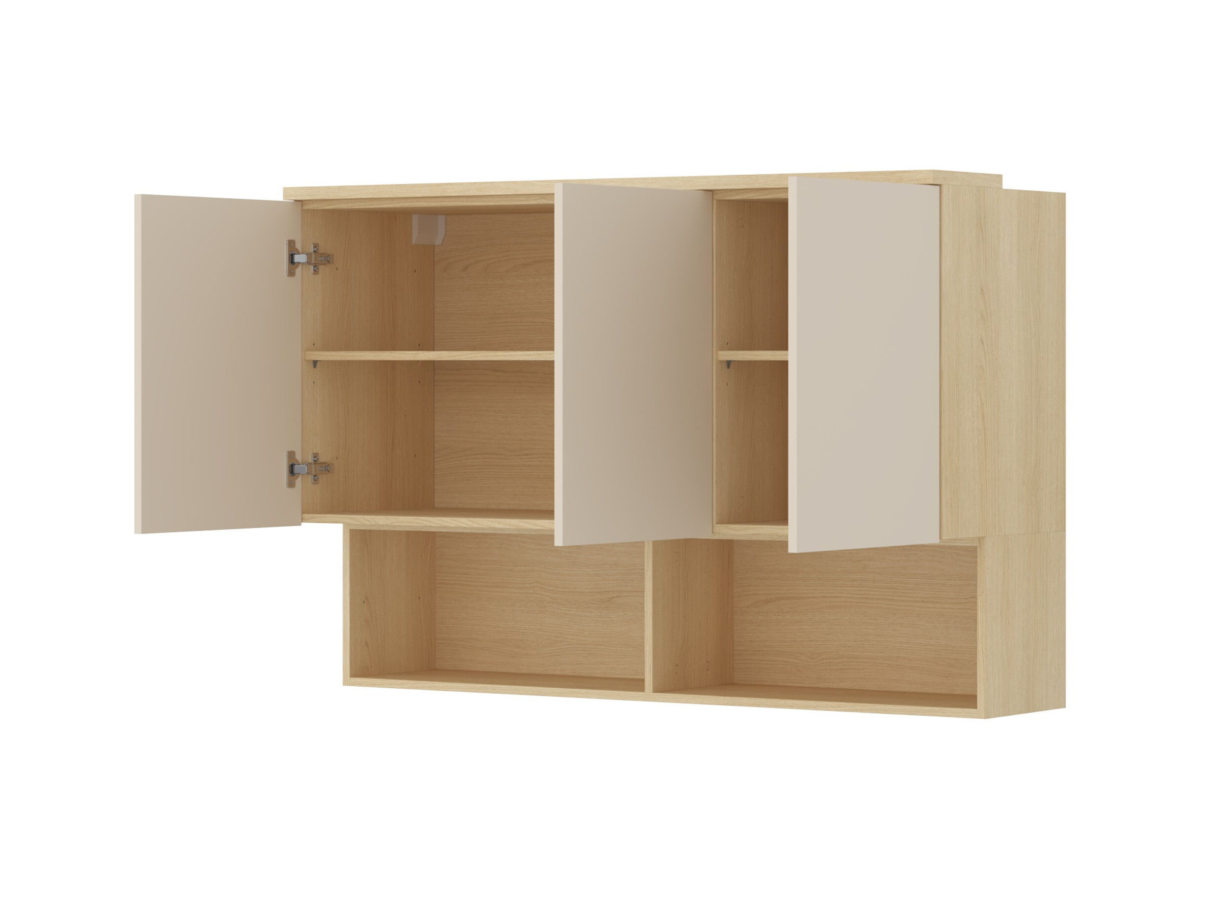 Furniture set Nolcala 123 (Oak + Beige)