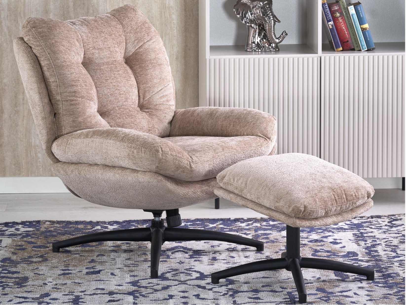 Armchair Houston 1900 (Beige)