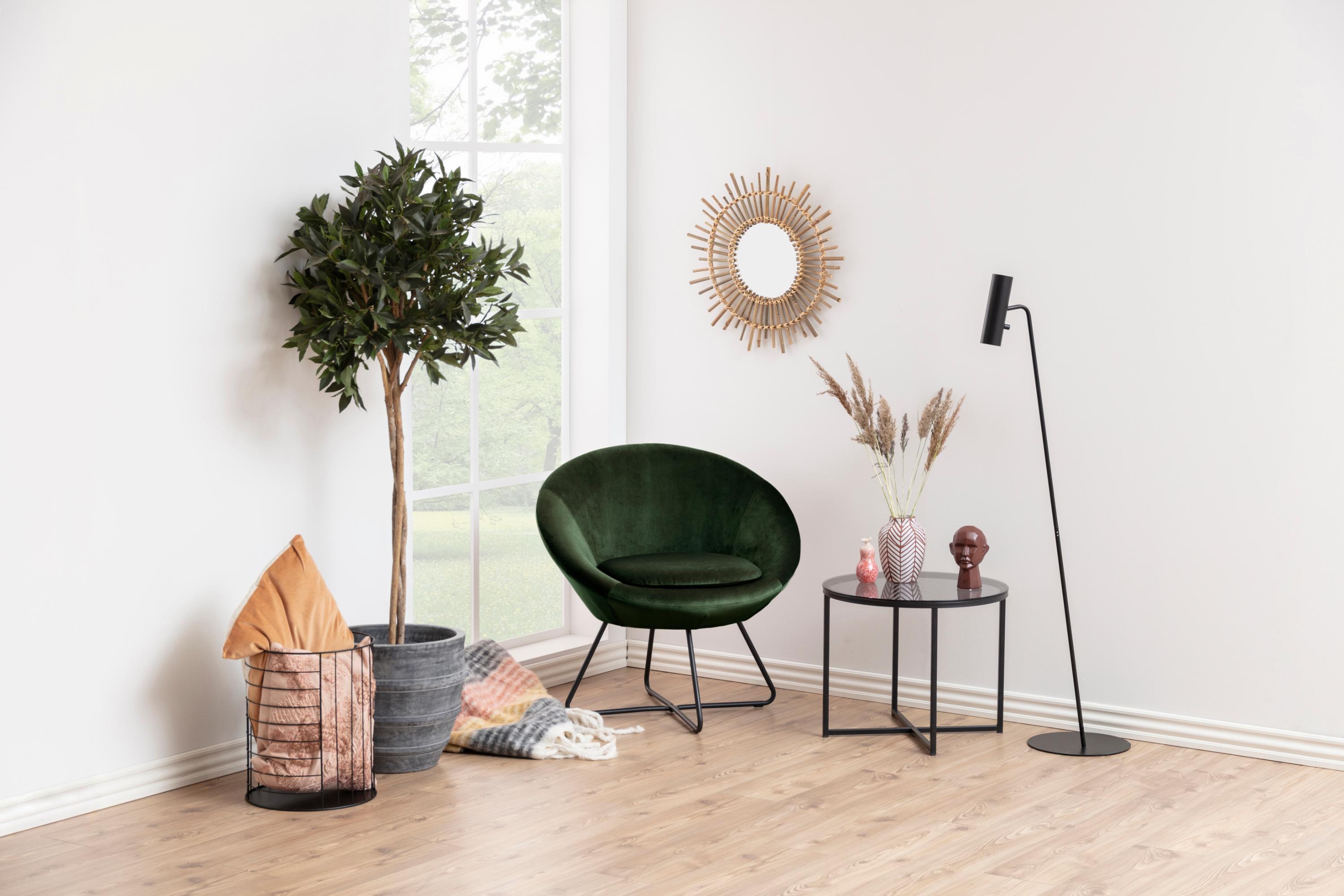 Armchair Norsica 245 (Dark green + Black)