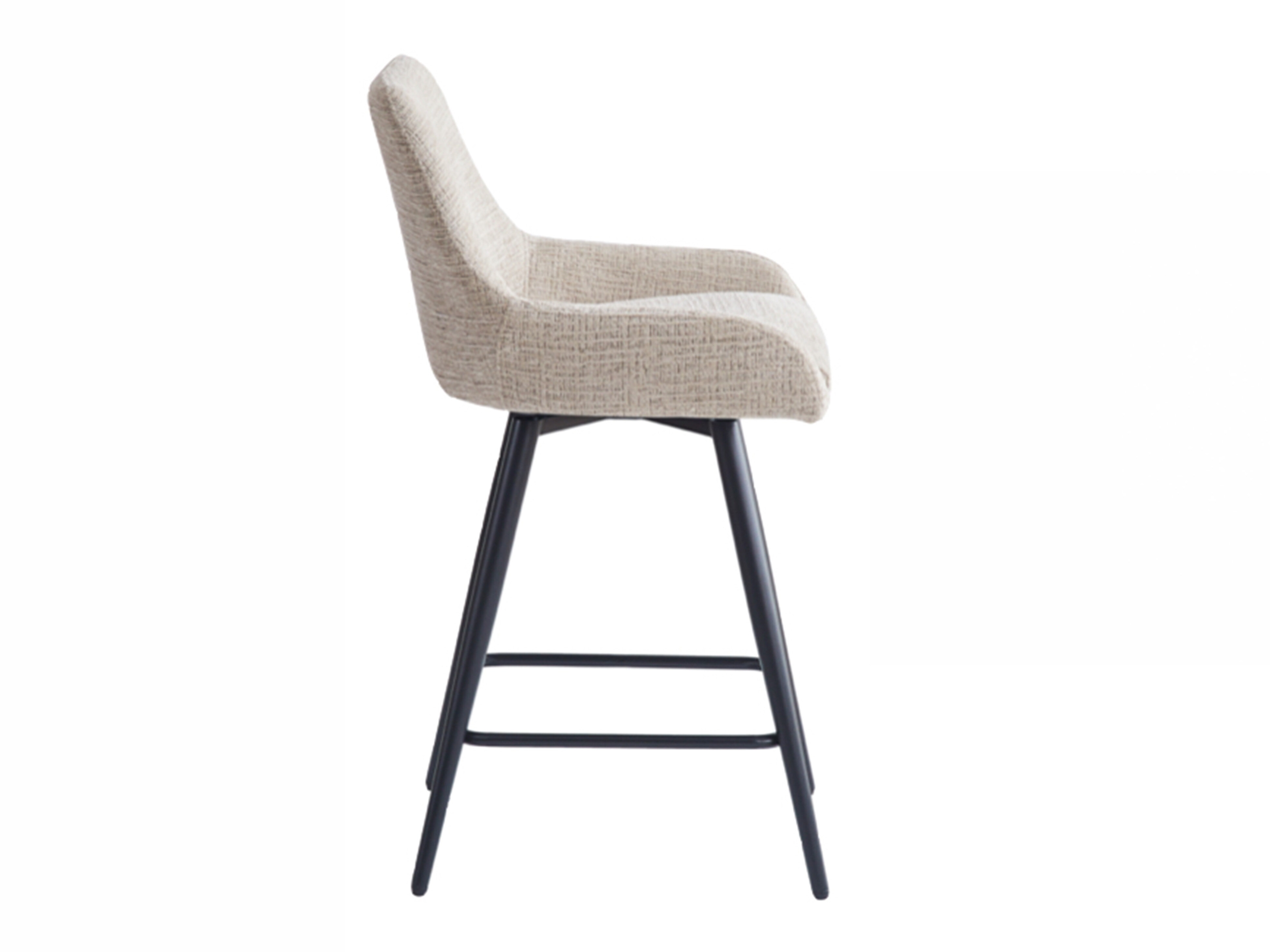Counter stool Anaheim 132 (Light beige)