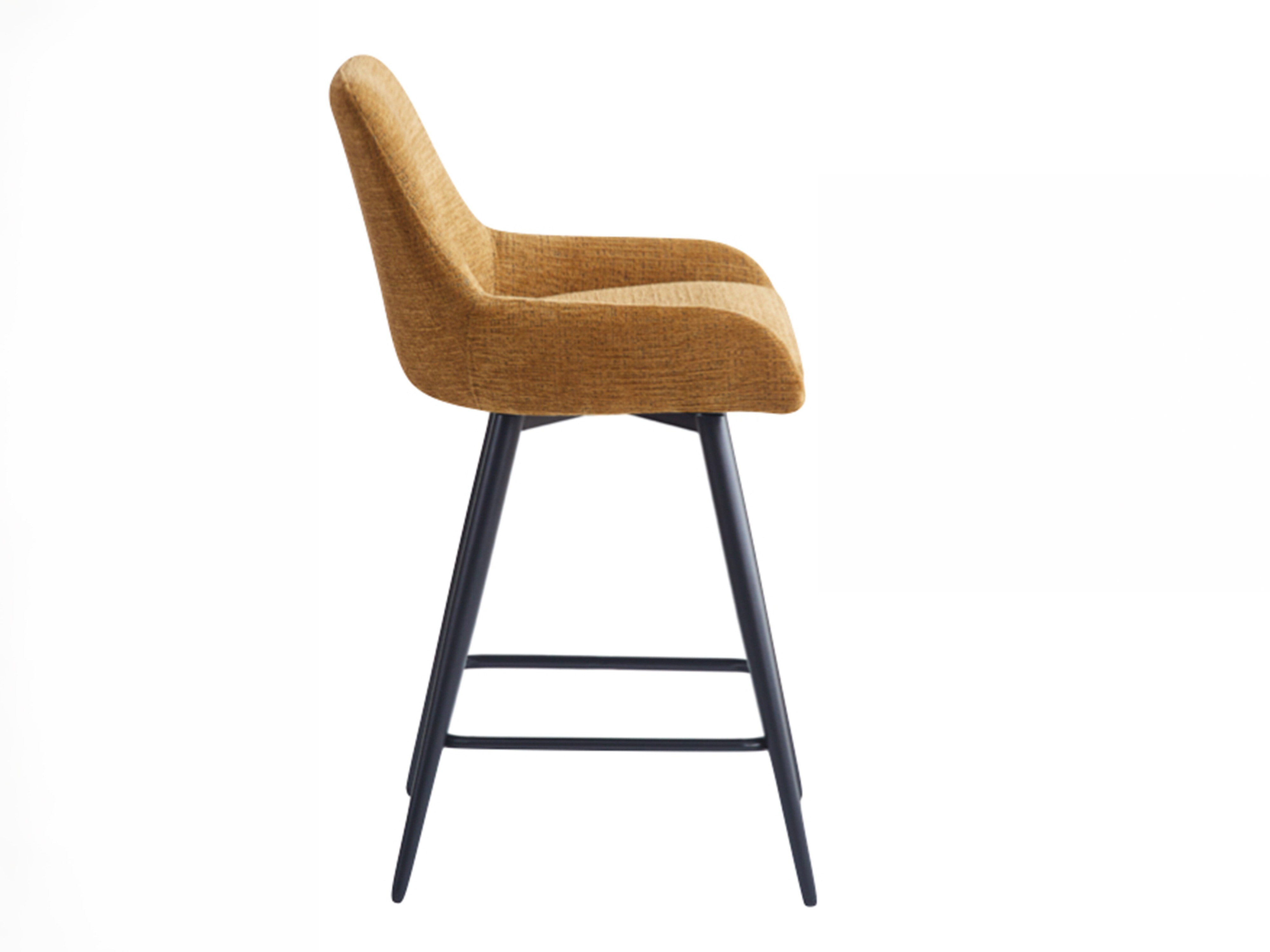 Counter stool Anaheim 132 (Mustard)