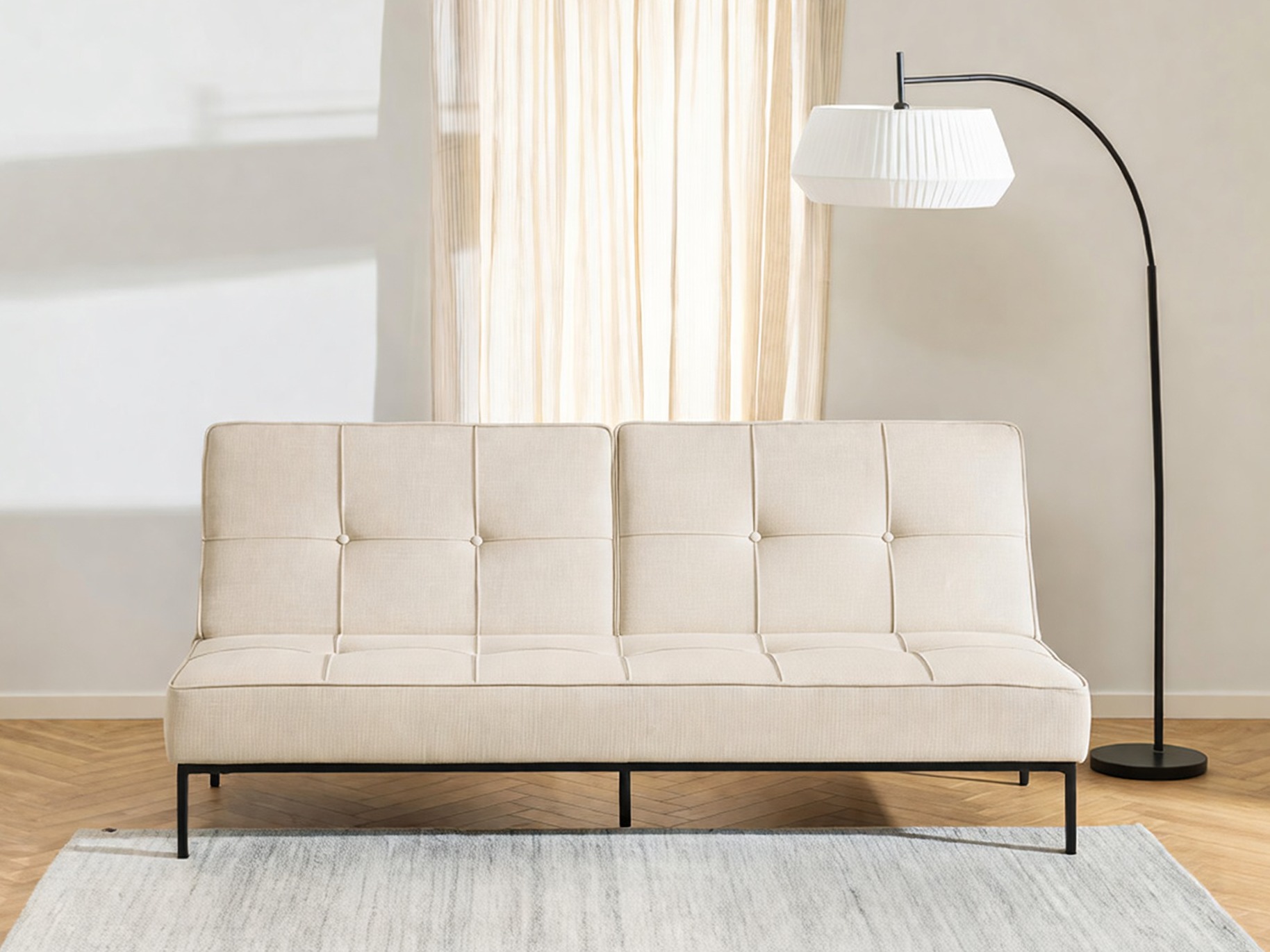 Sofa bed Norsica 243 (Beige)