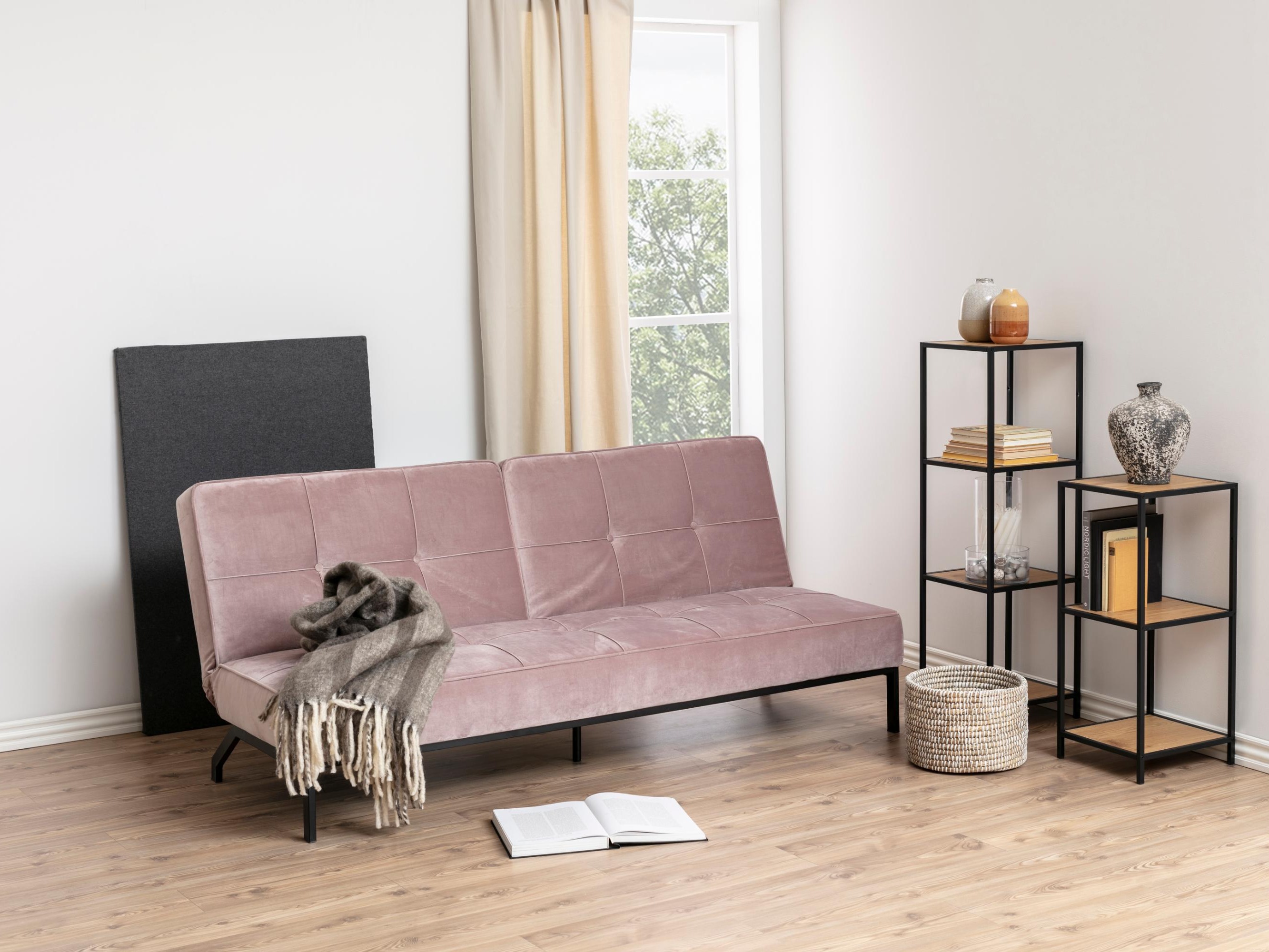 Sofa bed Norsica 243 (Pink)