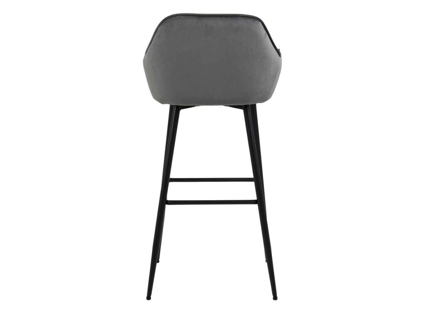 Bar stool Norsica 474 (Grey + Black)