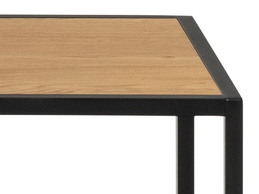 Bookcase Norsica Sevferi 153 (Black + Wild oak)