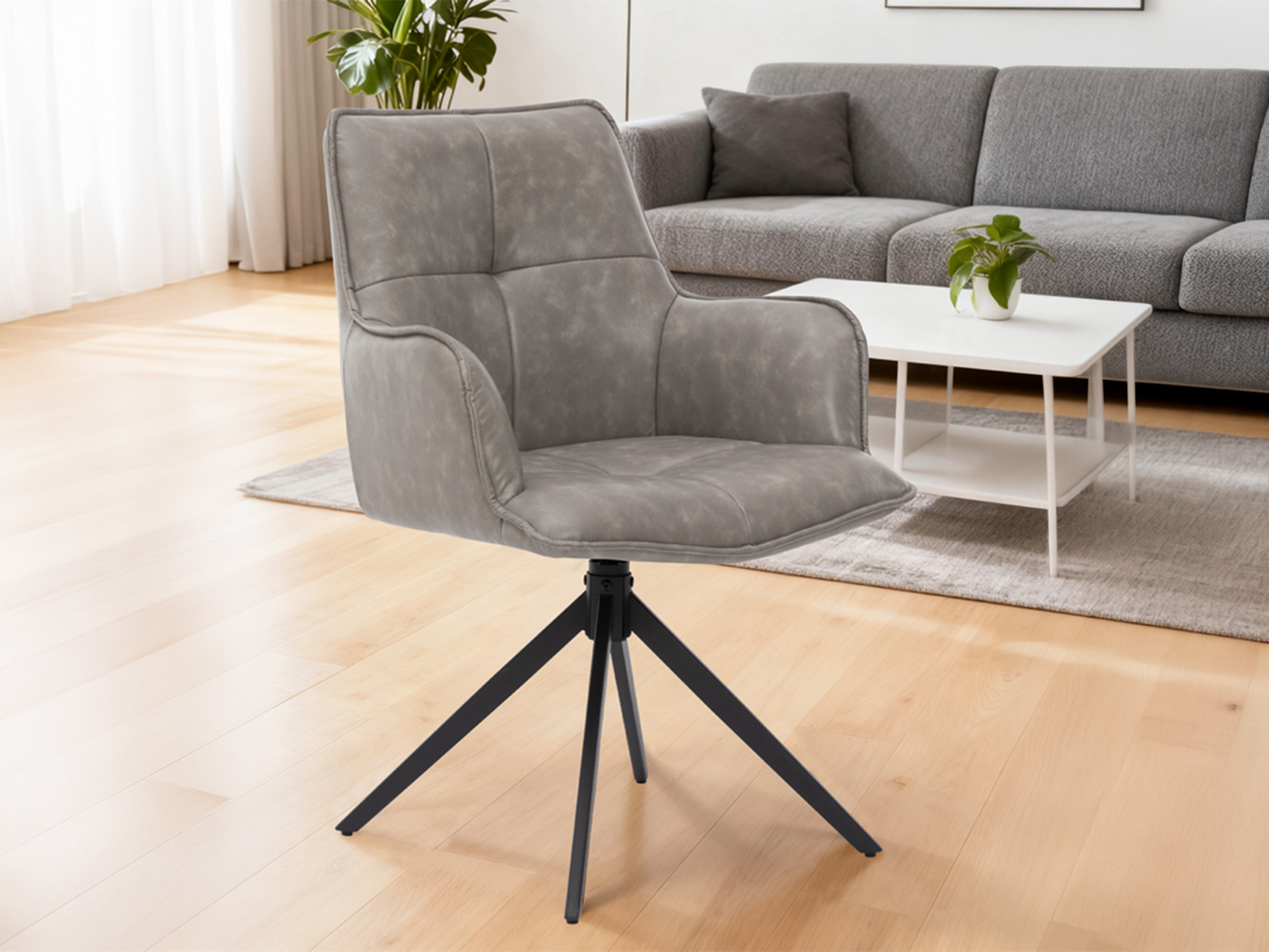 Chair Anaheim 133 (Grey beige)