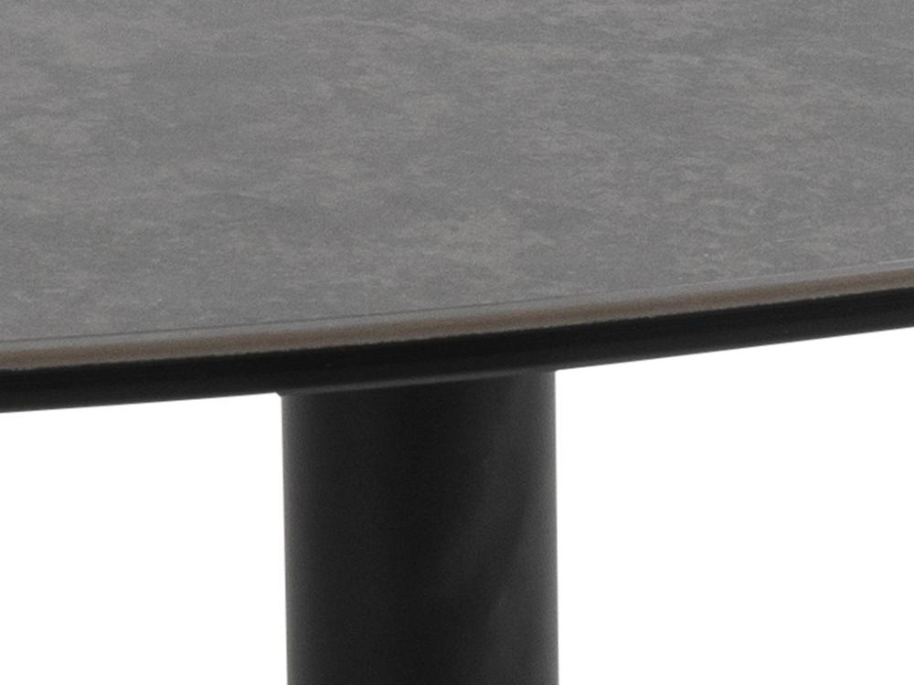 Coffee table Norsica 480 (Black + Dark grey)