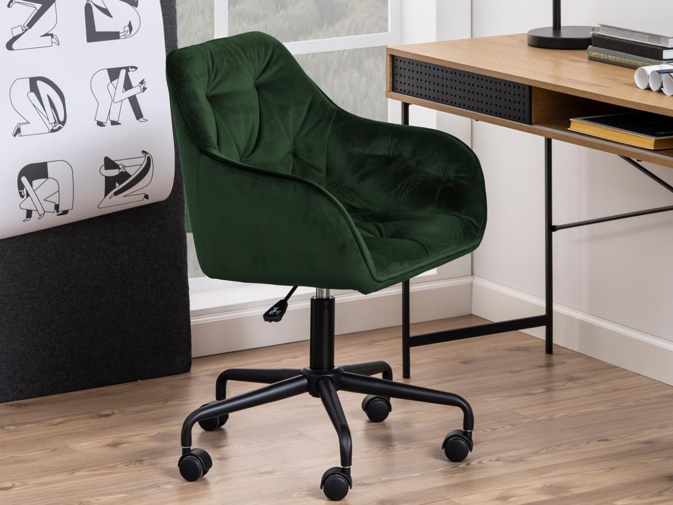 Office chair Norsica 475 (Green)