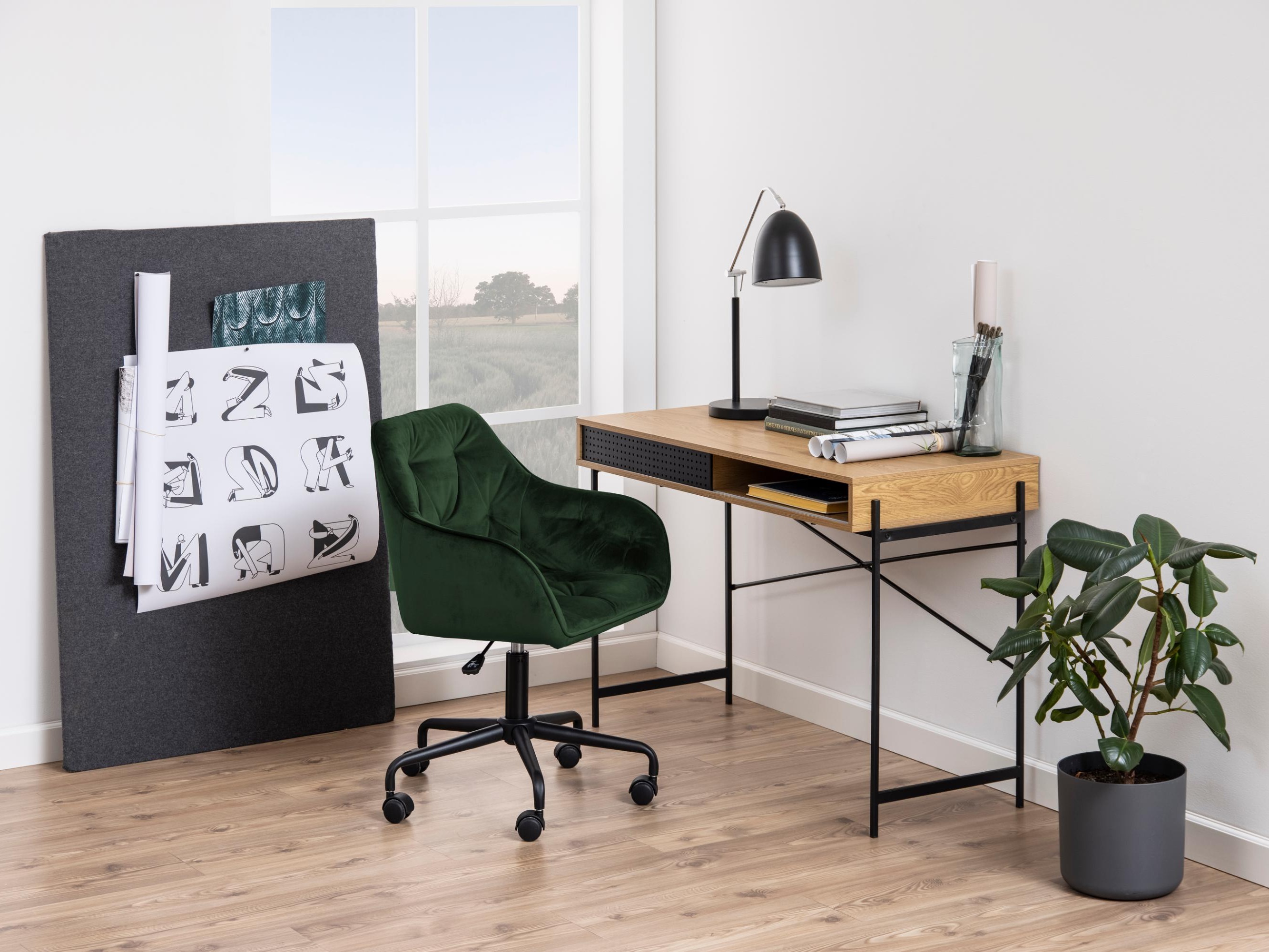 Office chair Norsica 475 (Green)