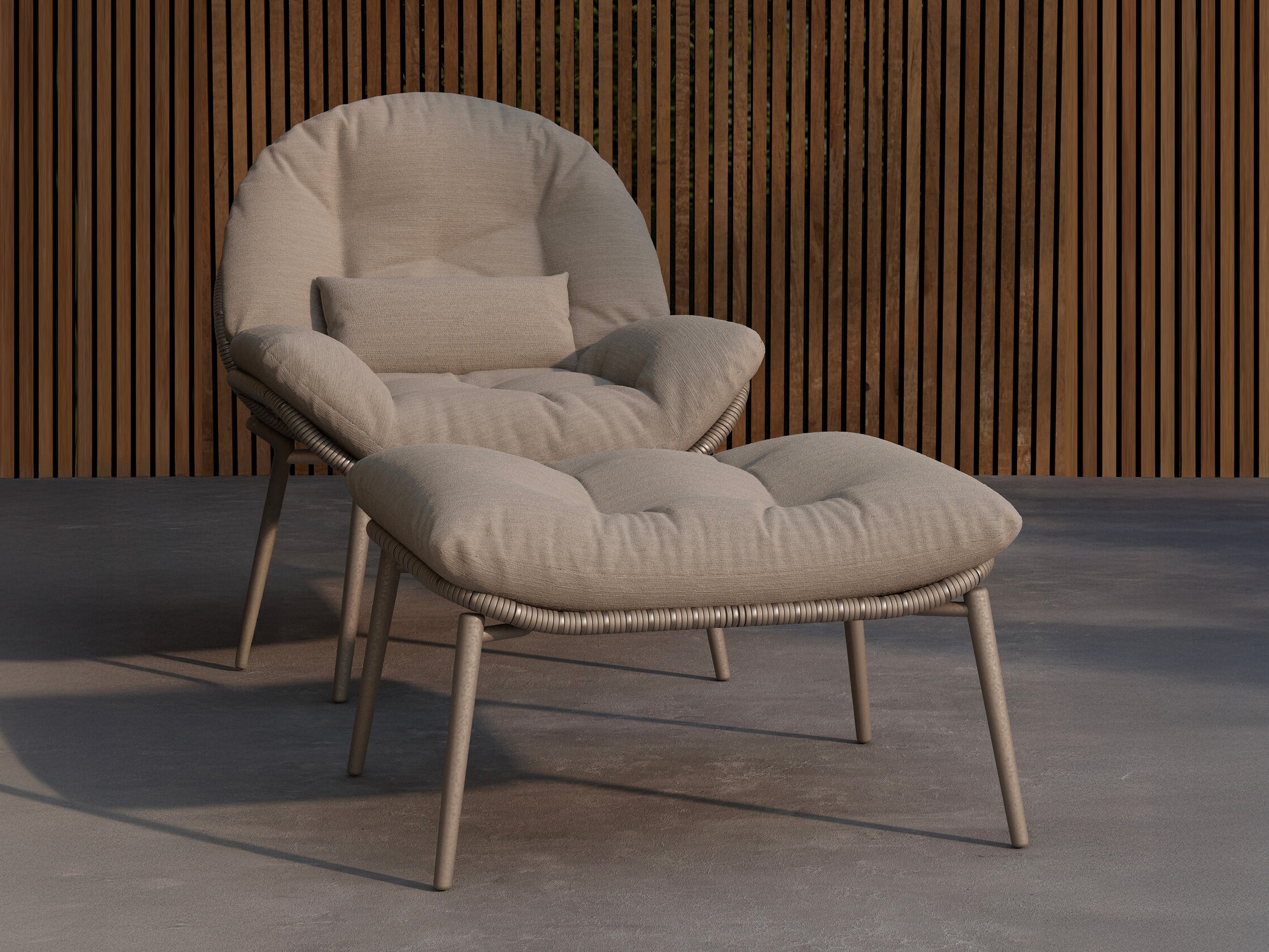 Outdoor armchair Dallas 5222