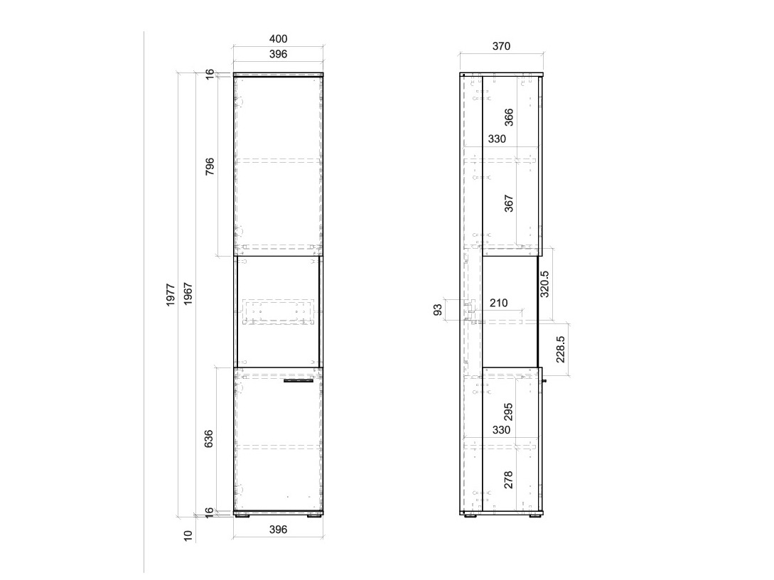 Bookcase Tencati 103