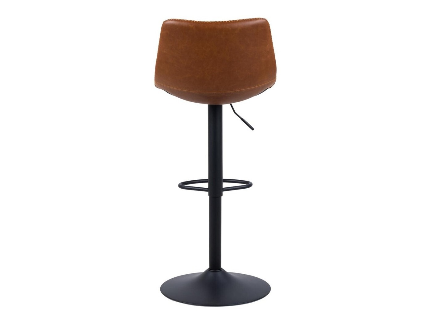 Counter stool Norsica 500 (Black + Brown)