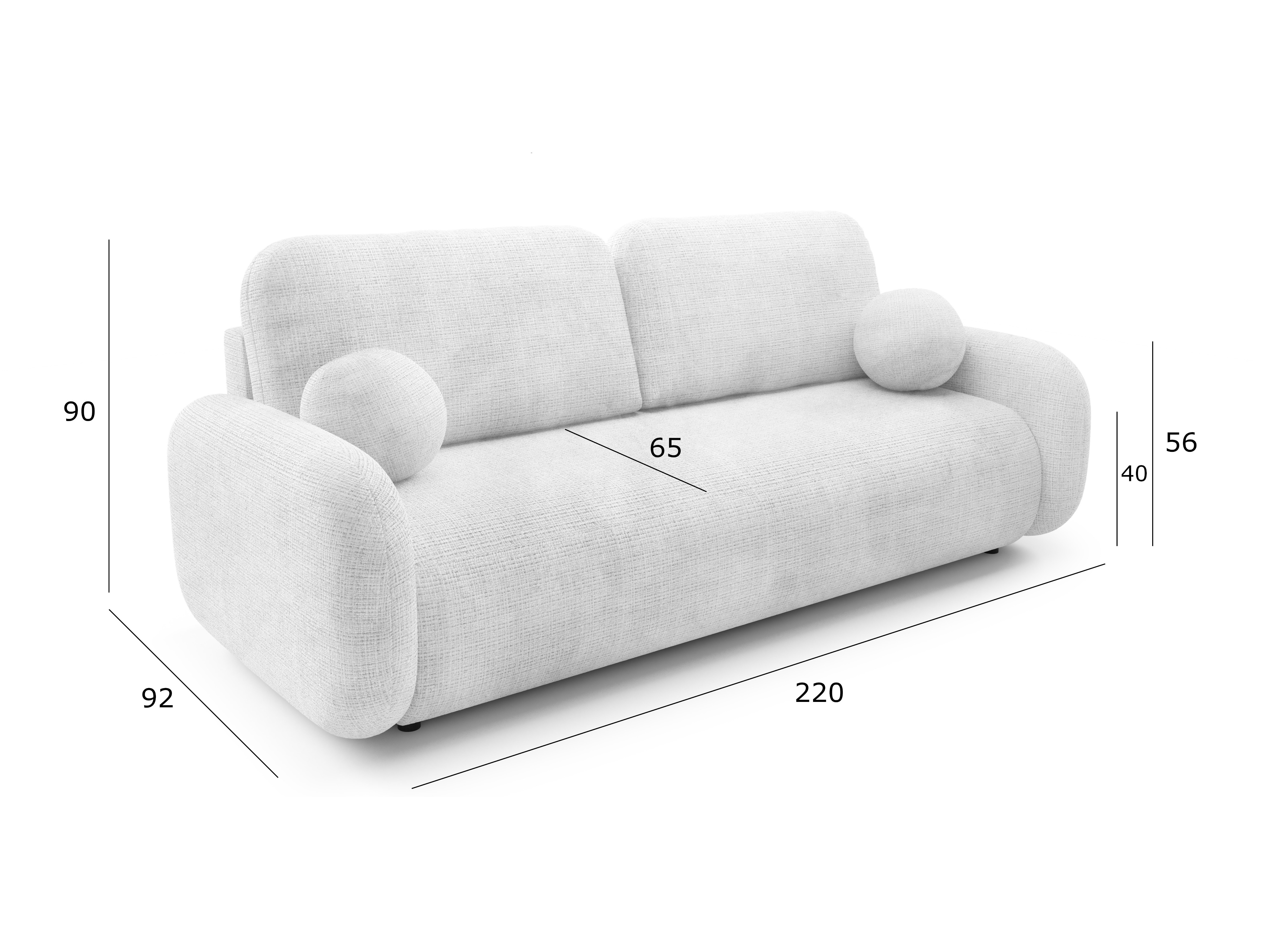 Sofa bed Arcadia 108