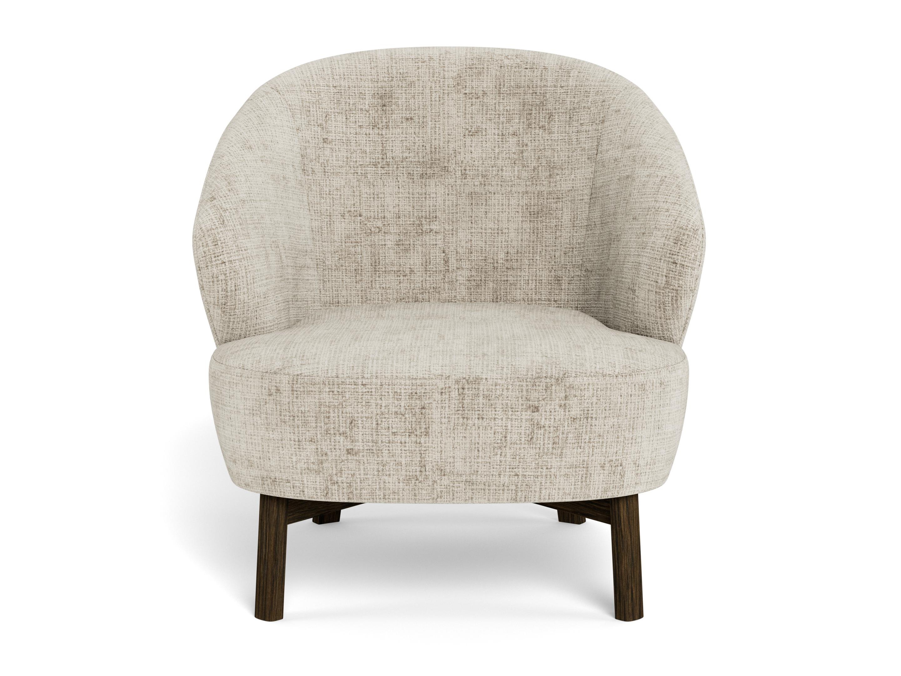Armchair Norsica 1064 (Beige + Dark oak)