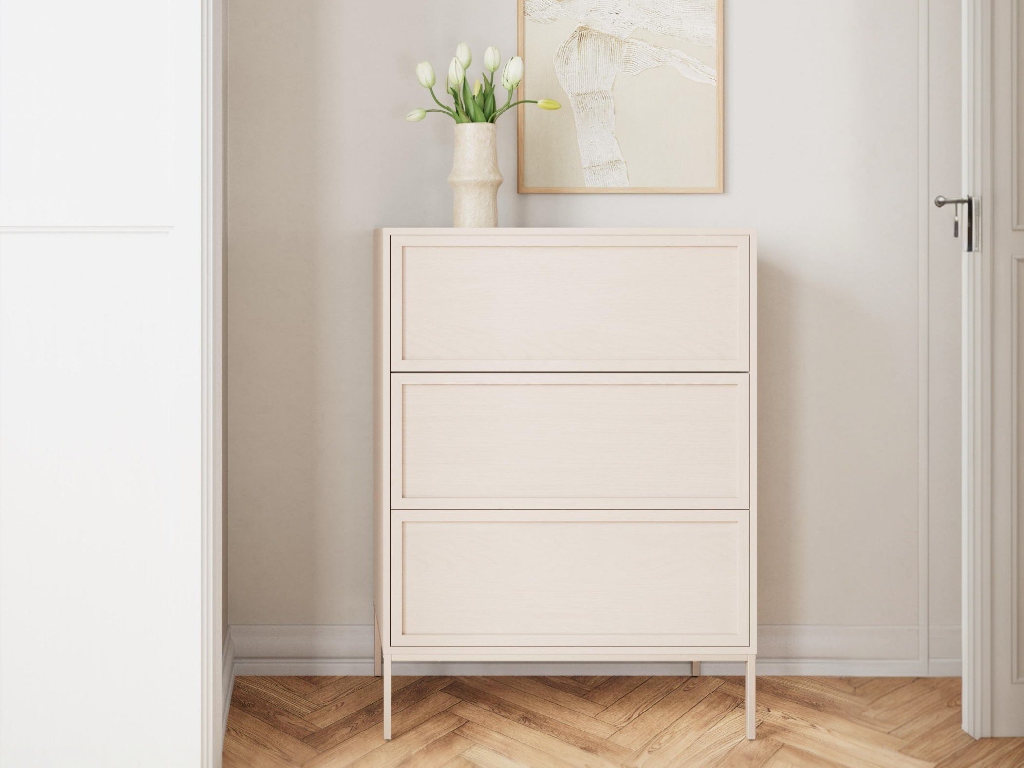 Chest of drawers Norsica 1049 (Light grey)