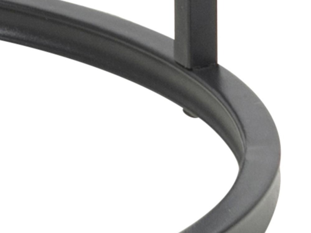 Side table Norsica Sevferi 118 (Wild oak + Black)