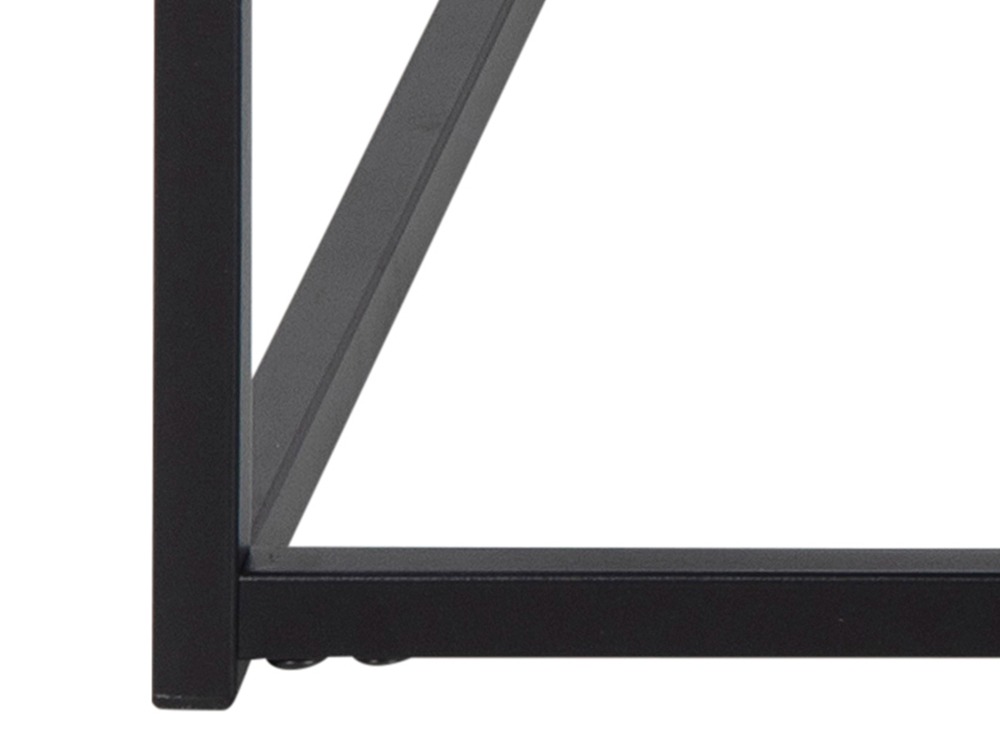 Coffee table Norsica Sevferi 130 (Black ash + Black)