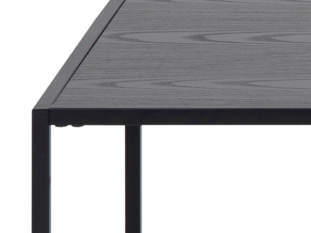 Coffee table Norsica Sevferi 130 (Black ash + Black)