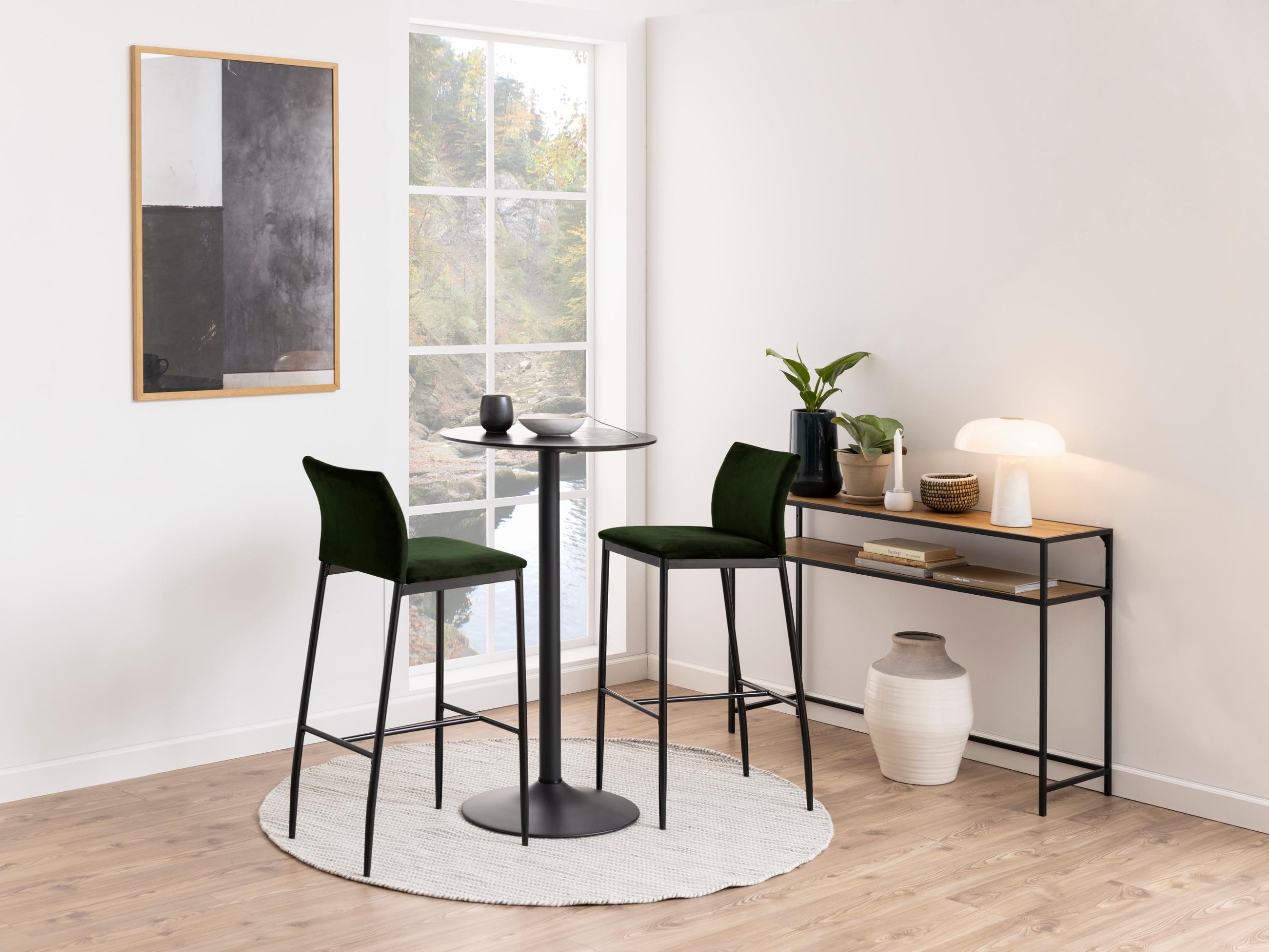 Console table Norsica Sevferi 126 (Wild oak + Black)