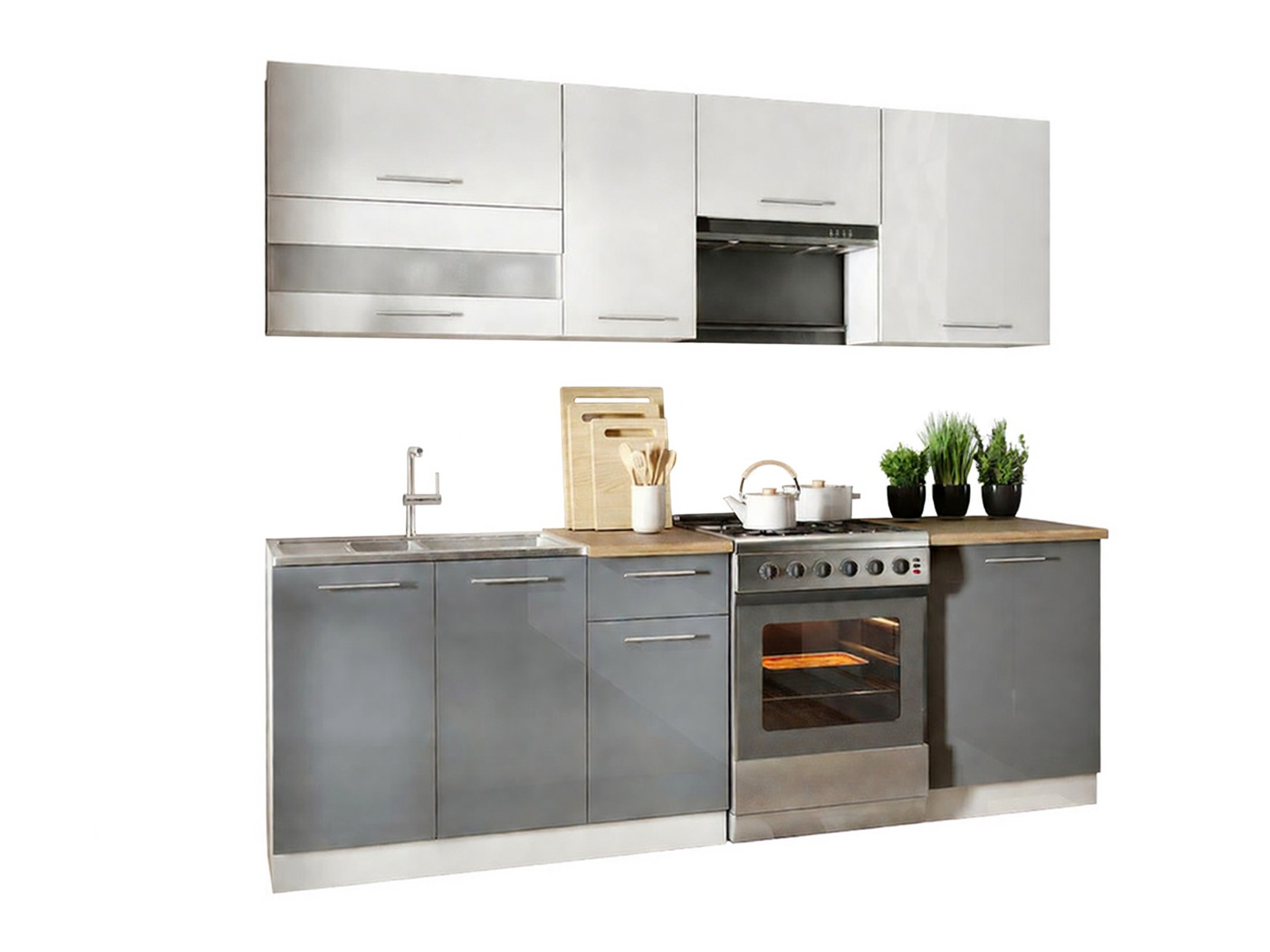 Modular kitchen set Tiffa Mix 106