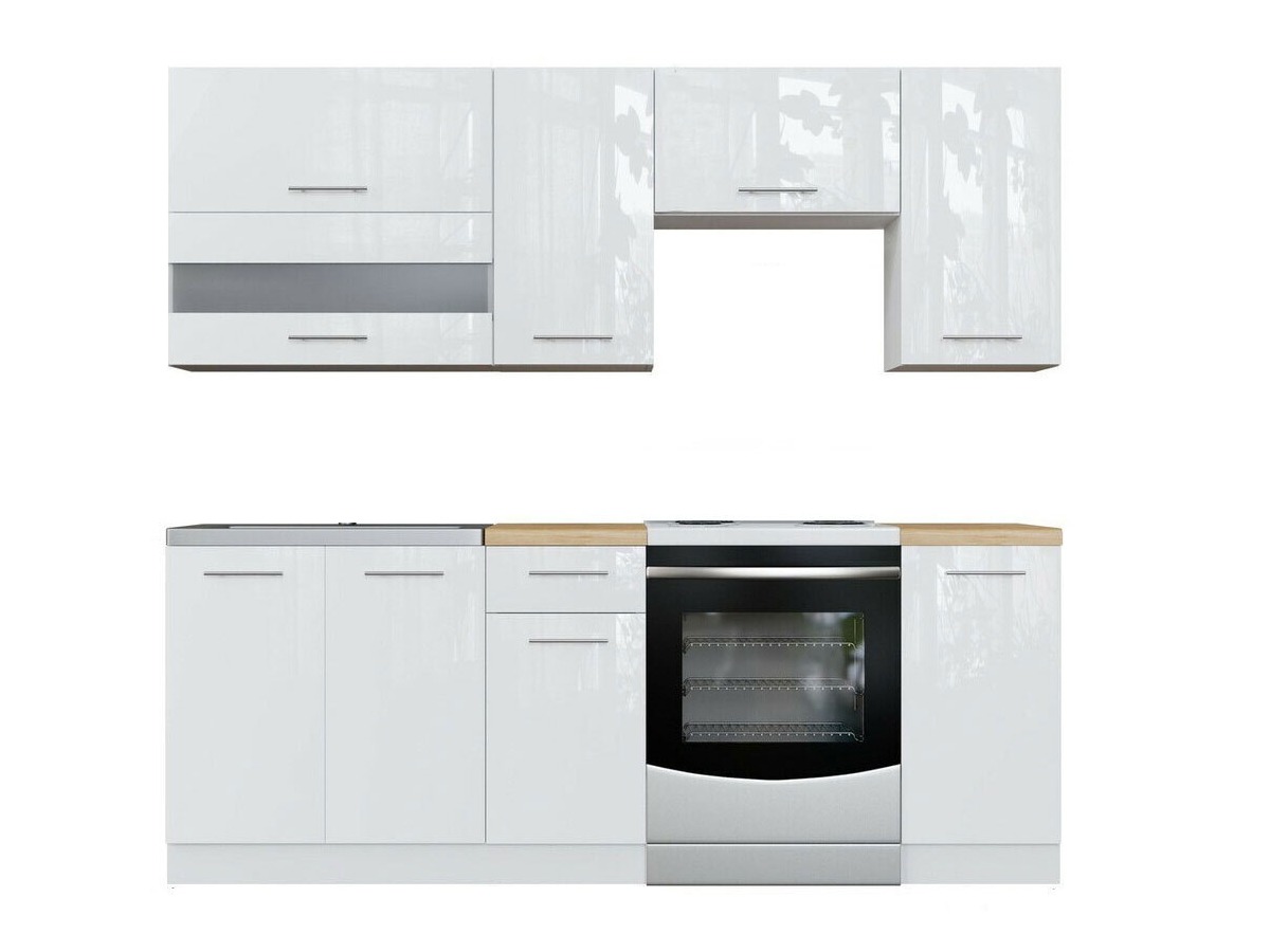 Modular kitchen set Tiffa White 117